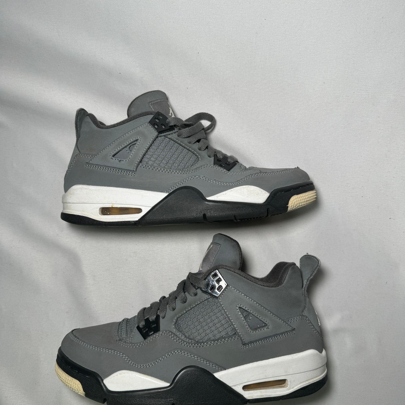 Jordan Brand × Nike Size 7 Nike Air Jordan 4 Retro GS Cool Grey 2019 Men's Shoes Size US 7 / EU 40 - 2 Thumbnail