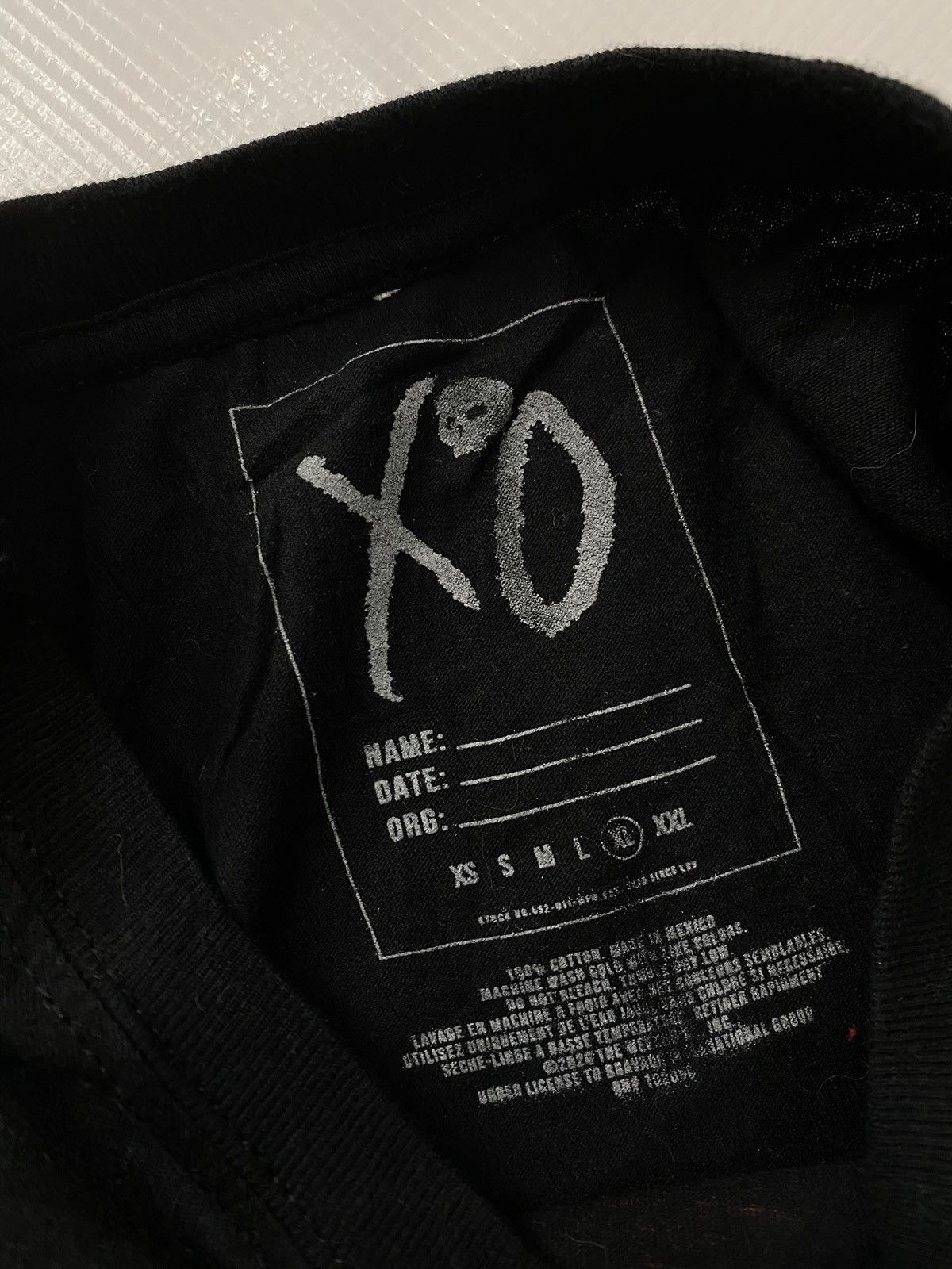The Weeknd THE WEEKND AFTER HOURS TEE. Size US XL / EU 56 / 4 - 7 Thumbnail