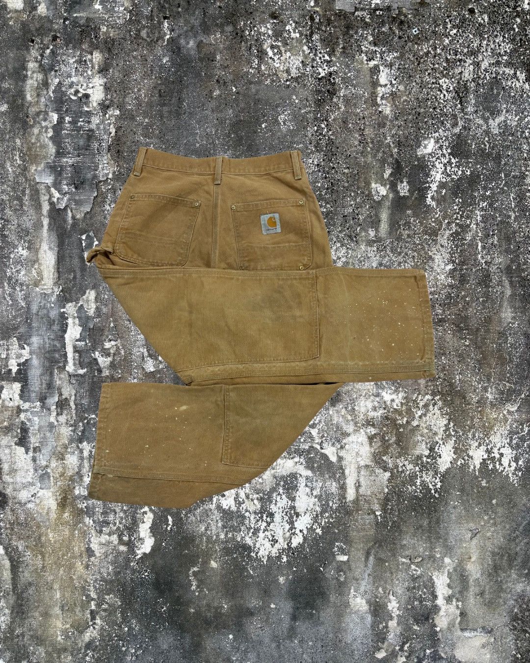 Carhartt Vintage Carhartt Double Knee Pants - B01 BRN Size US 29 - 1 Thumbnail