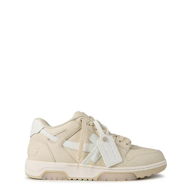 image of Off White O1G2R1Mq0524 Trainers In Beige & White Shoes in Beige/White, Men's (Size 8)