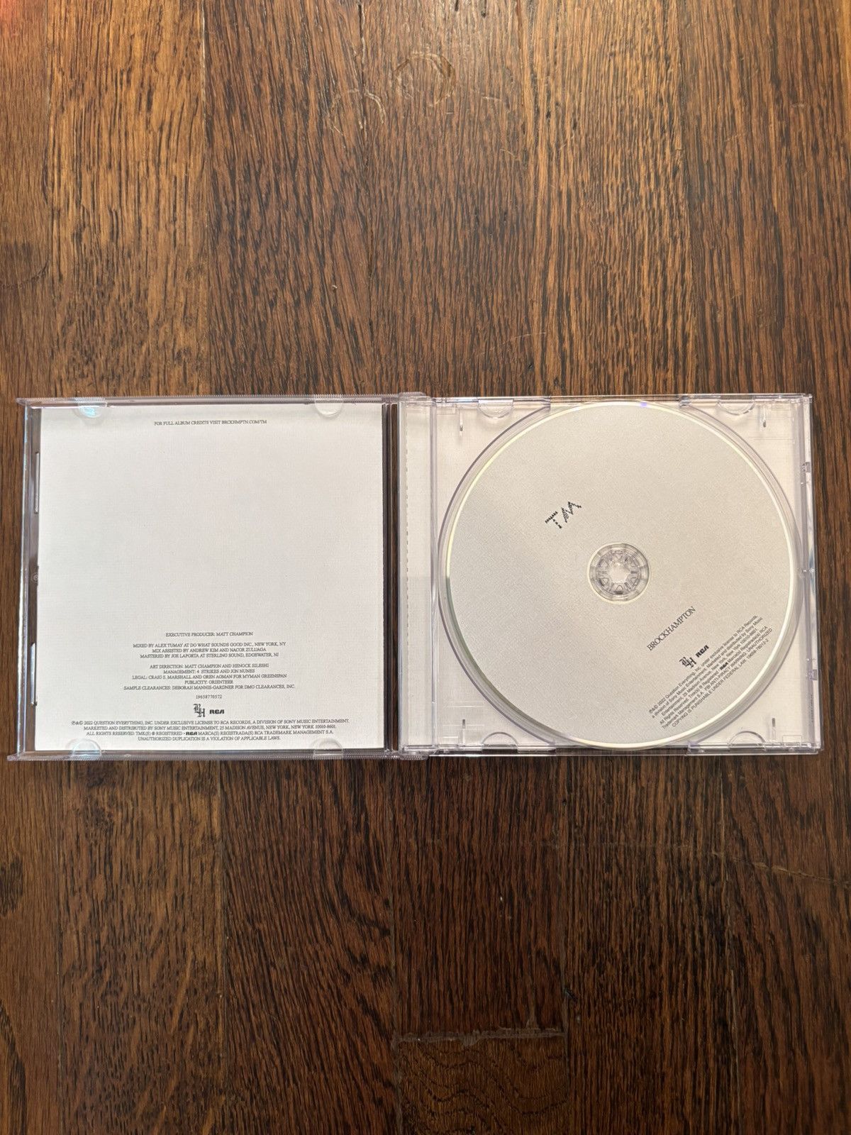 Brockhampton BROCKHAMPTON SIGNED MERLYN WOOD CD Size ONE SIZE - 3 Thumbnail