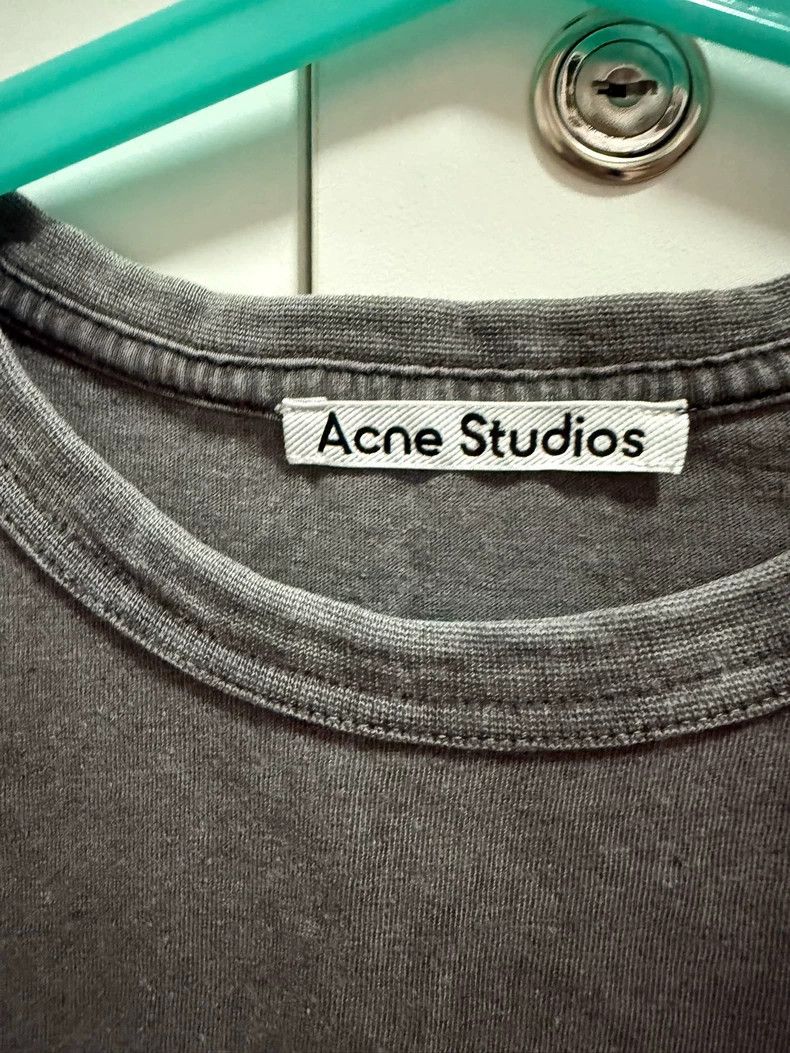 Acne Studios acne studios Grey short-sleeved shirt 2506-Nextarrow Size XXS / US 00 / IT 34 - 3 Thumbnail