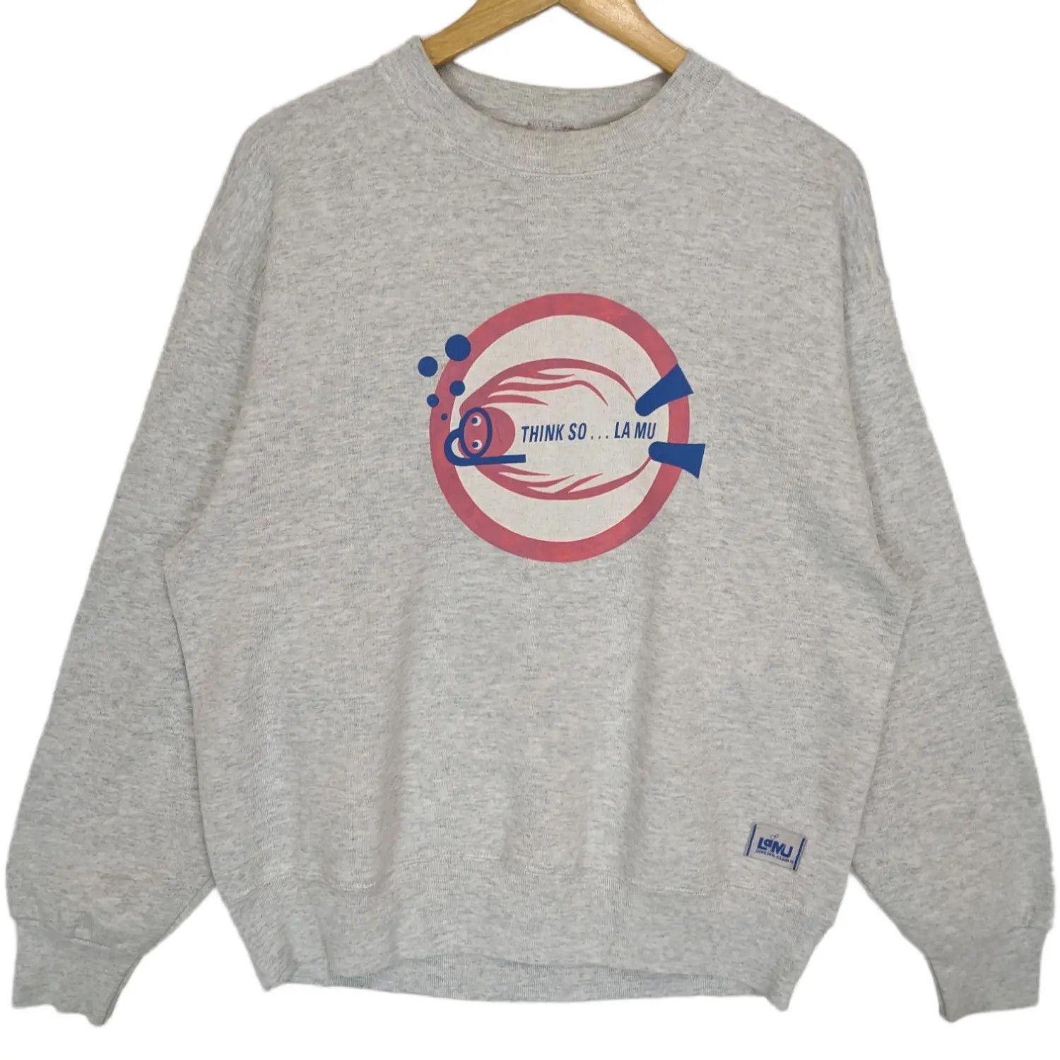 Fruit Of The Loom Vintage 90's FOTL Lamu Diver's Club Jumper Sweatshirt Size US M / EU 48-50 / 2 - 2 Thumbnail