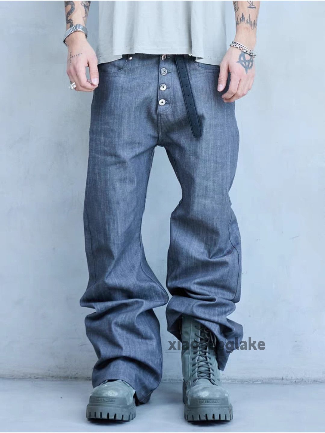 Jean ltx vintage punk grunge yuppie y2k cleanfit jeans Size US 30 / EU 46 - 1 Thumbnail