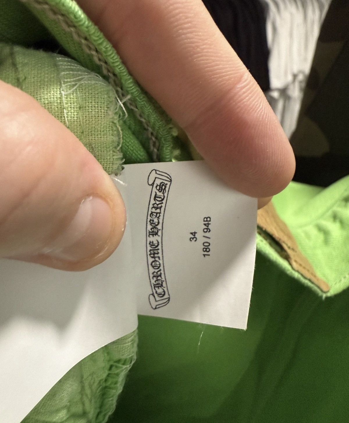 Chrome Hearts Chrome Hearts Green Cross Patch Levis Size US 34 / EU 50 - 10 Thumbnail