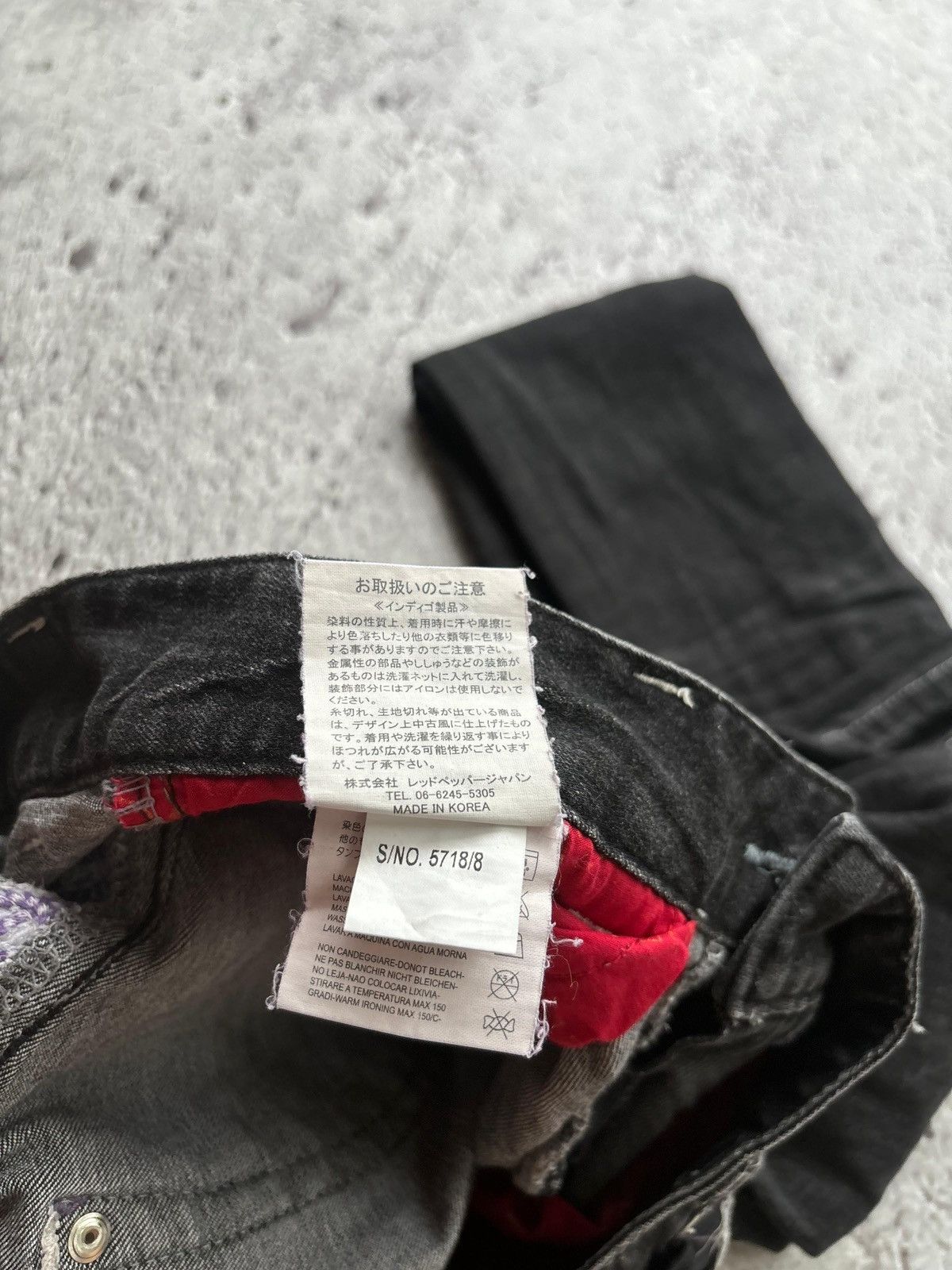Hysteric Glamour Y2k Red Peppper Ifsixwasnine style Jeans Size US 30 / EU 46 - 10 Thumbnail