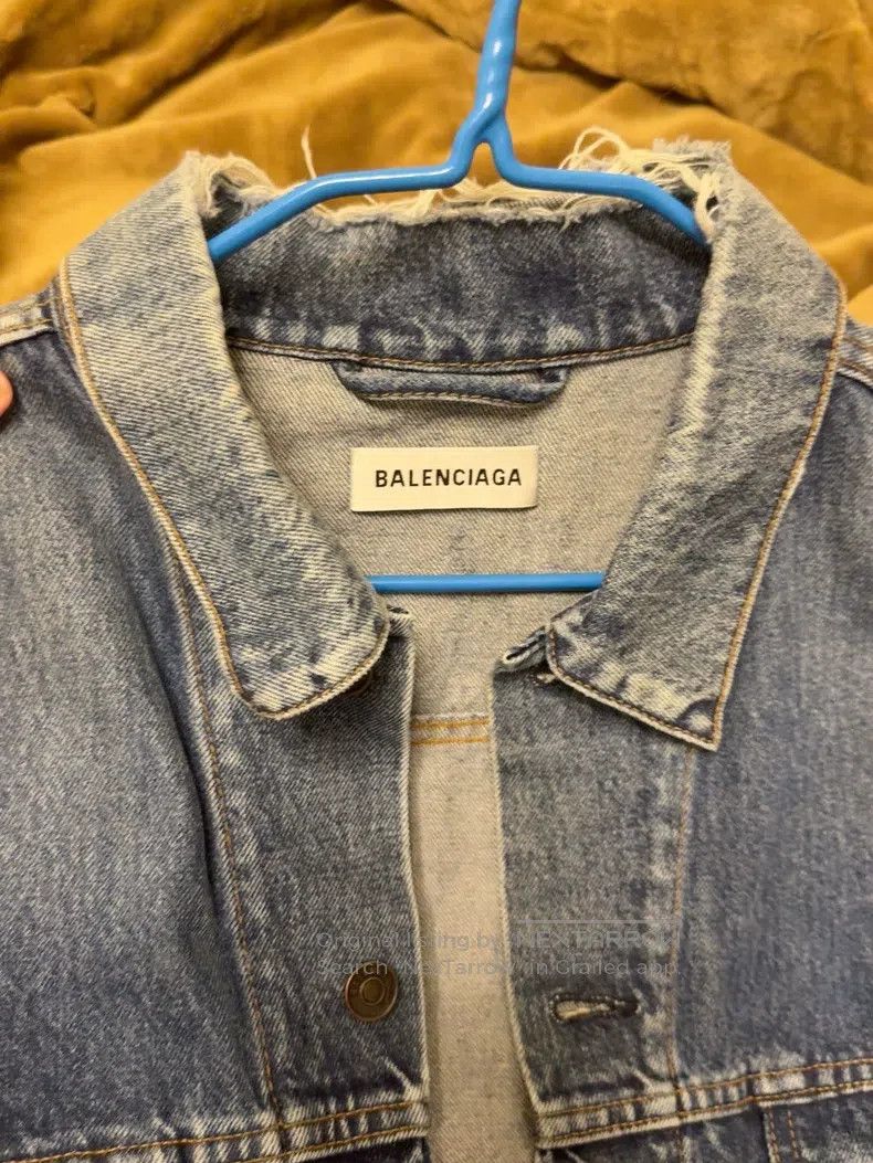 Balenciaga Balenciaga Denim Jacket Size XS / US 0-2 / IT 36-38 - 3 Thumbnail