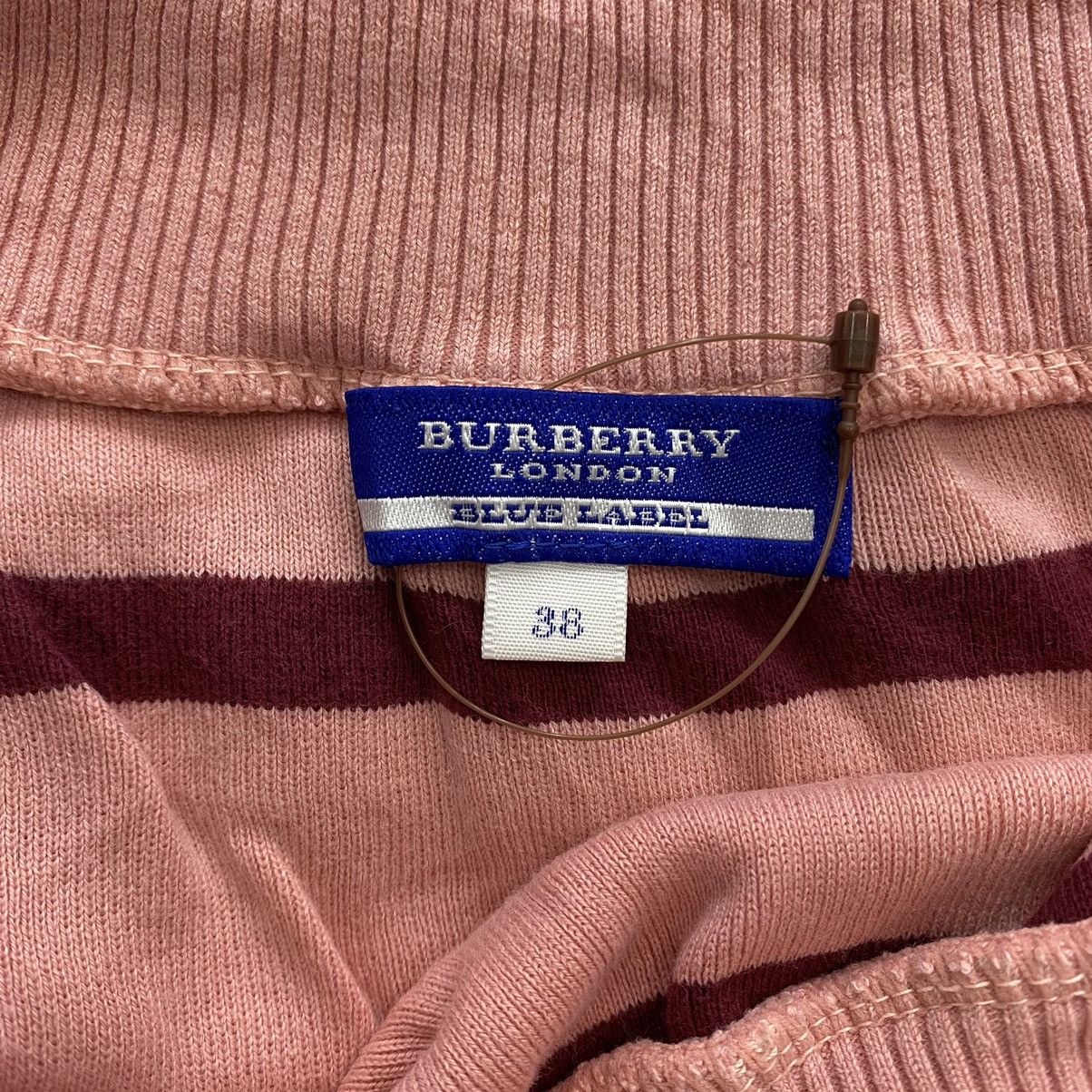 Burberry Vintage BURBERRYS LONDON Blue Label Stripes Short Sleeve Size M / US 6-8 / IT 42-44 - 5 Thumbnail
