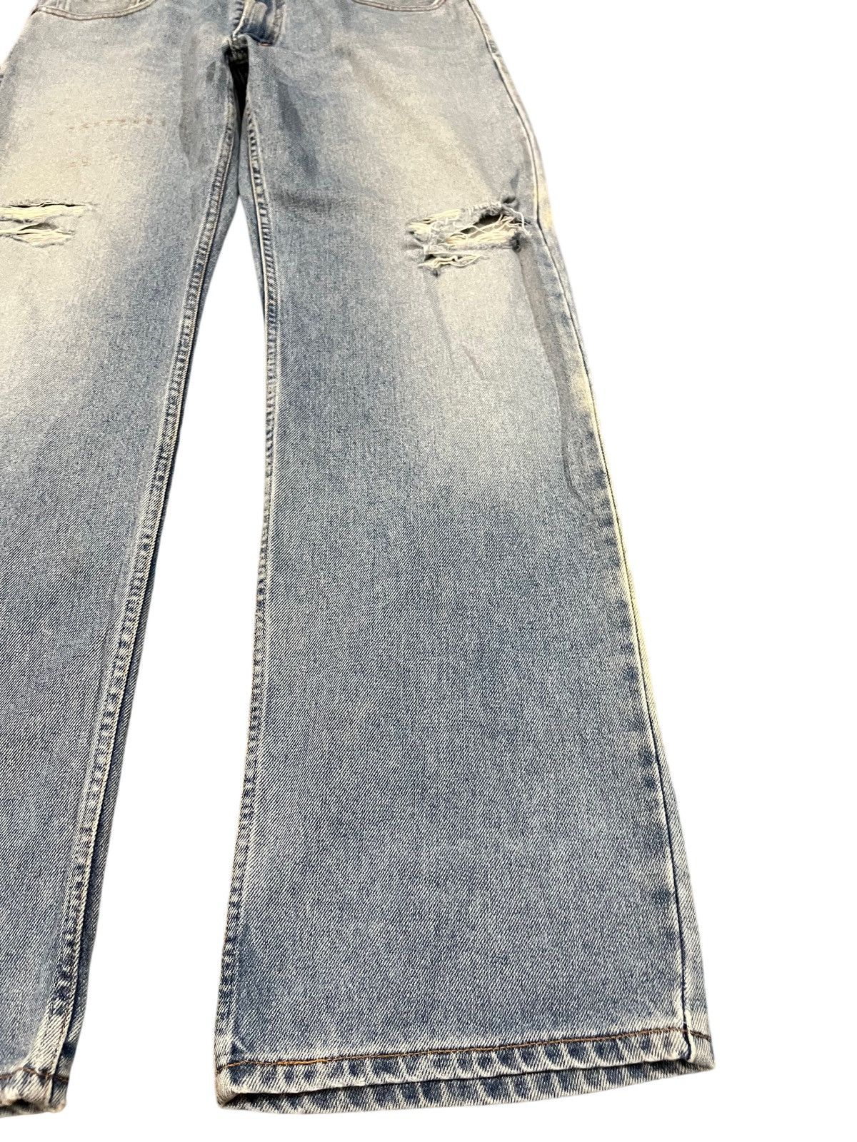 LVC × Levi's × Levi's Vintage Clothing Vintage Levi’s 529 Low Rise Straight Distressed Denim Size US 34 / EU 50 - 3 Thumbnail