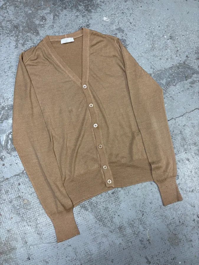 Prada AW2011 Prada Camel Wool & Silk Cardigan Size US S / EU 44-46 / 1 - 4 Thumbnail