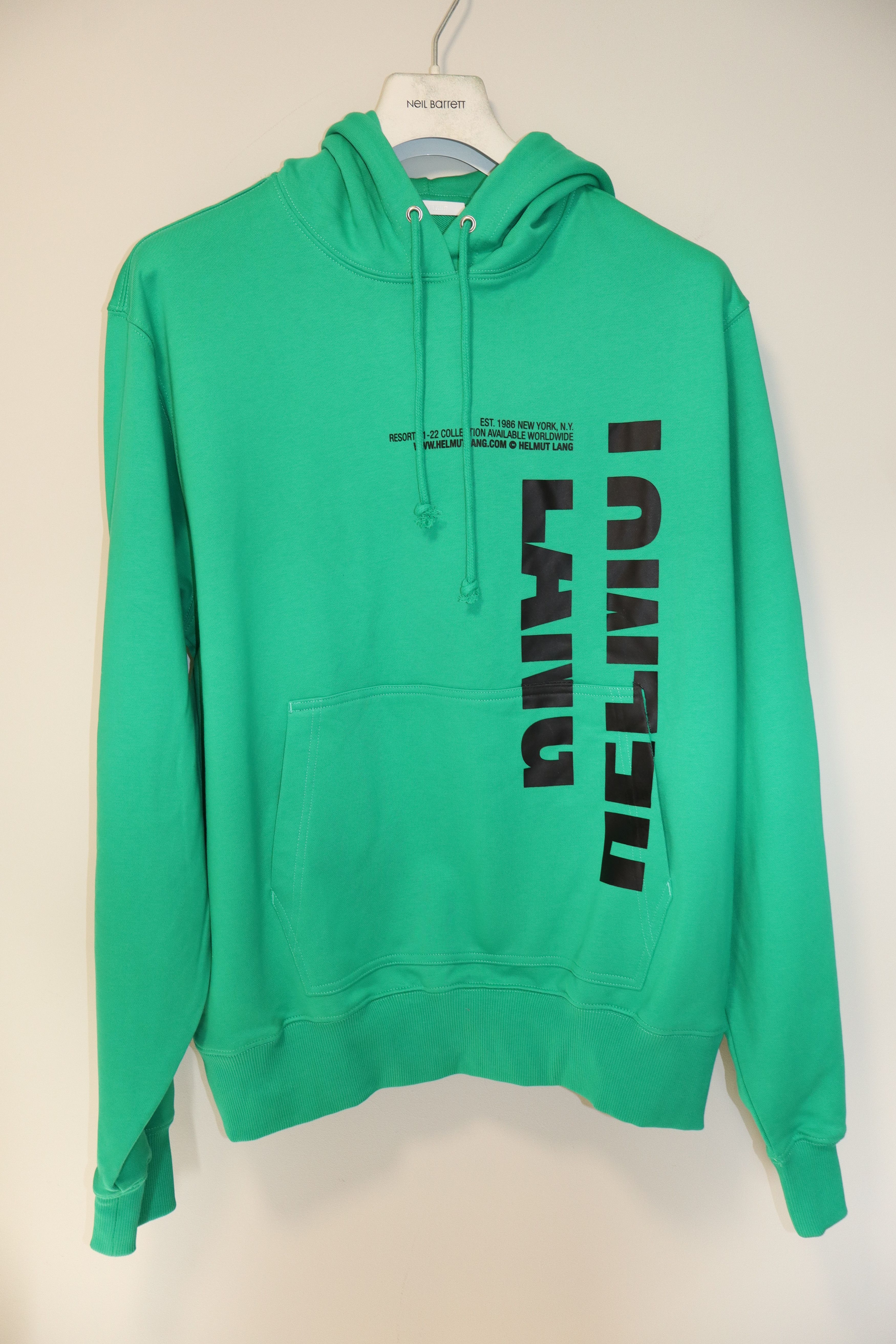 Helmut Lang Logo print hoodie Size US L / EU 52-54 / 3 - 1 Thumbnail
