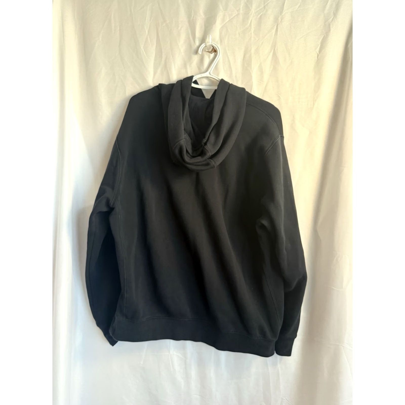 Nike Nike Mens L Pullover Hoodie Black Sportswear Club Fleece Gym Workout Classic Size US L / EU 52-54 / 3 - 2 Thumbnail