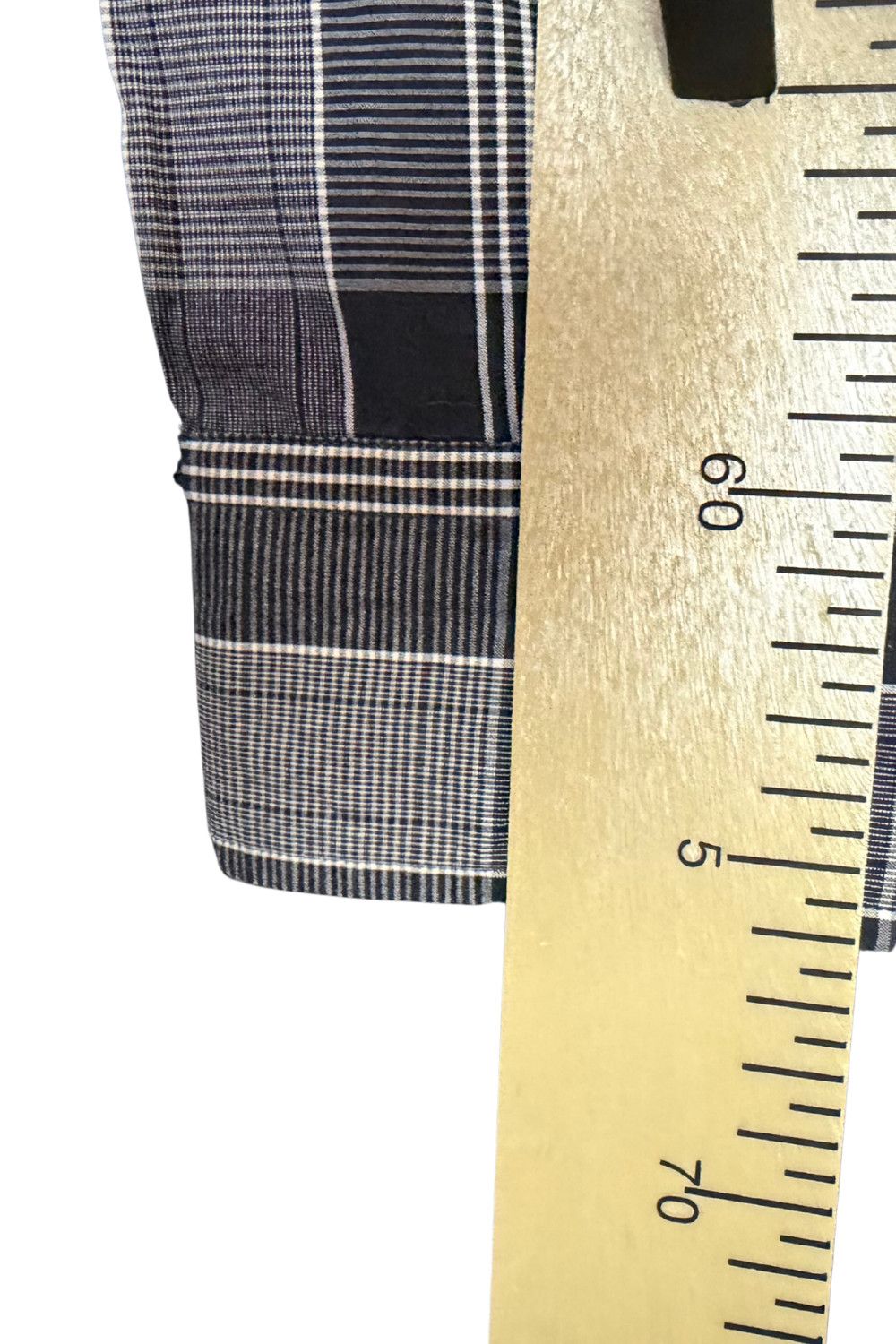 Ralph Lauren Purple Label ss04 RL Purple Label Made in Italy Glen Plaid Cotton Shirt Size US M / EU 48-50 / 2 - 13 Thumbnail