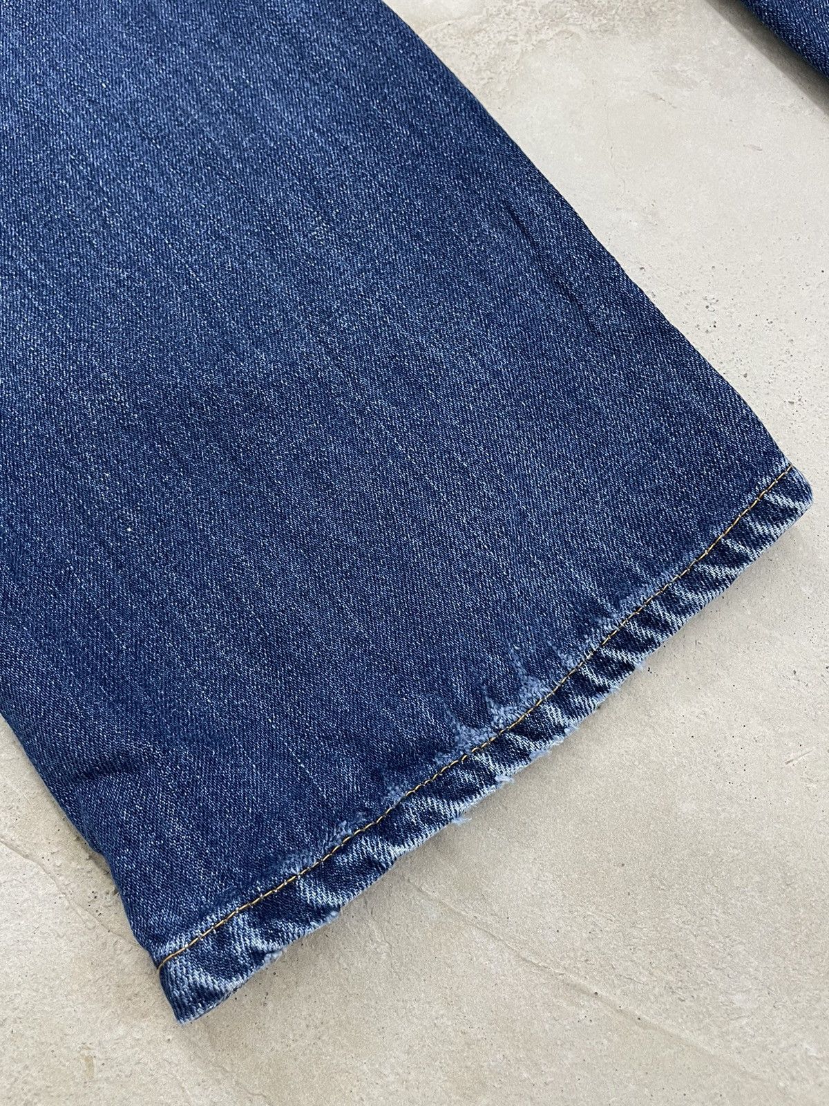 Levi's × Vintage Levis 505 Blue Washed Distressed Denim Size US 30 / EU 46 - 13 Thumbnail