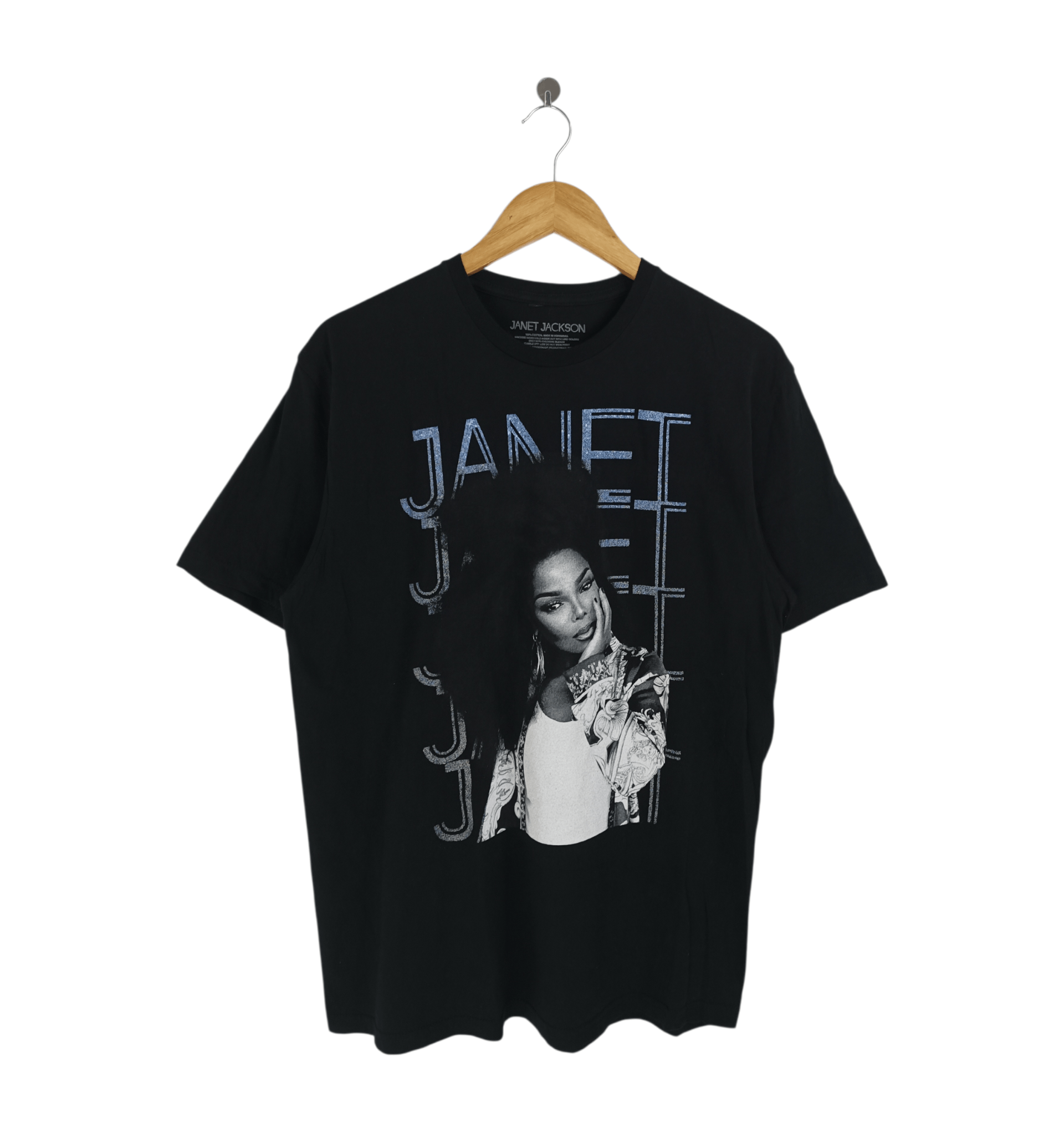 Rap Tees VINTAGE JANET JACKSON TOUR TEE mc5 timberlake nsync Size US L / EU 52-54 / 3 - 1 Thumbnail