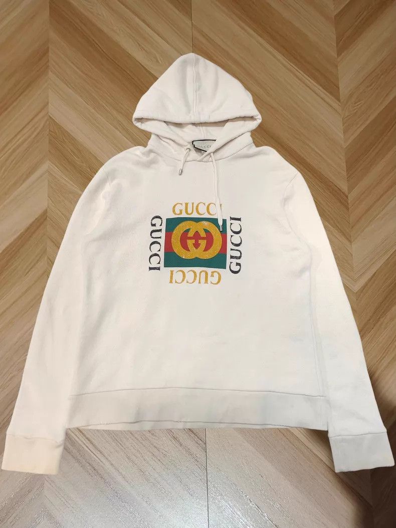 Gucci Gucci White sweatshirt Size US XXL / EU 58 / 5 - 1 Thumbnail