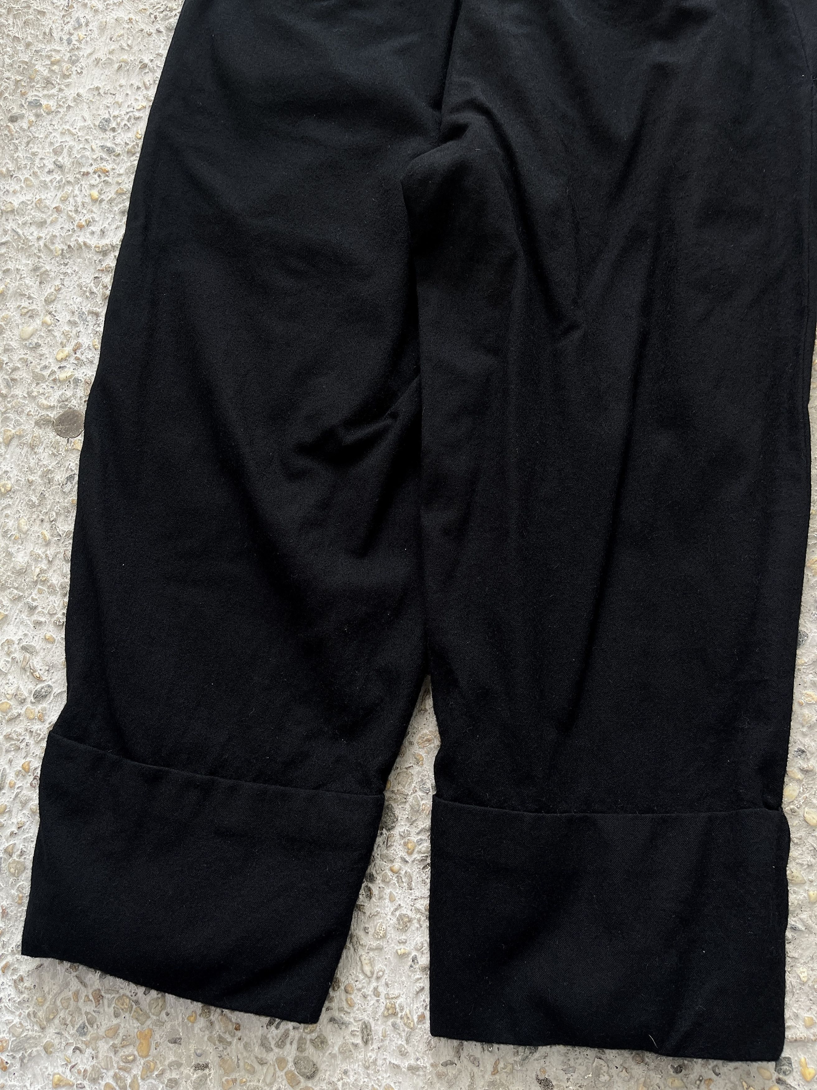 Comme des Garcons Homme Plus FW’12 Wool Cropped Trousers Size US 32 / EU 48 - 7 Thumbnail