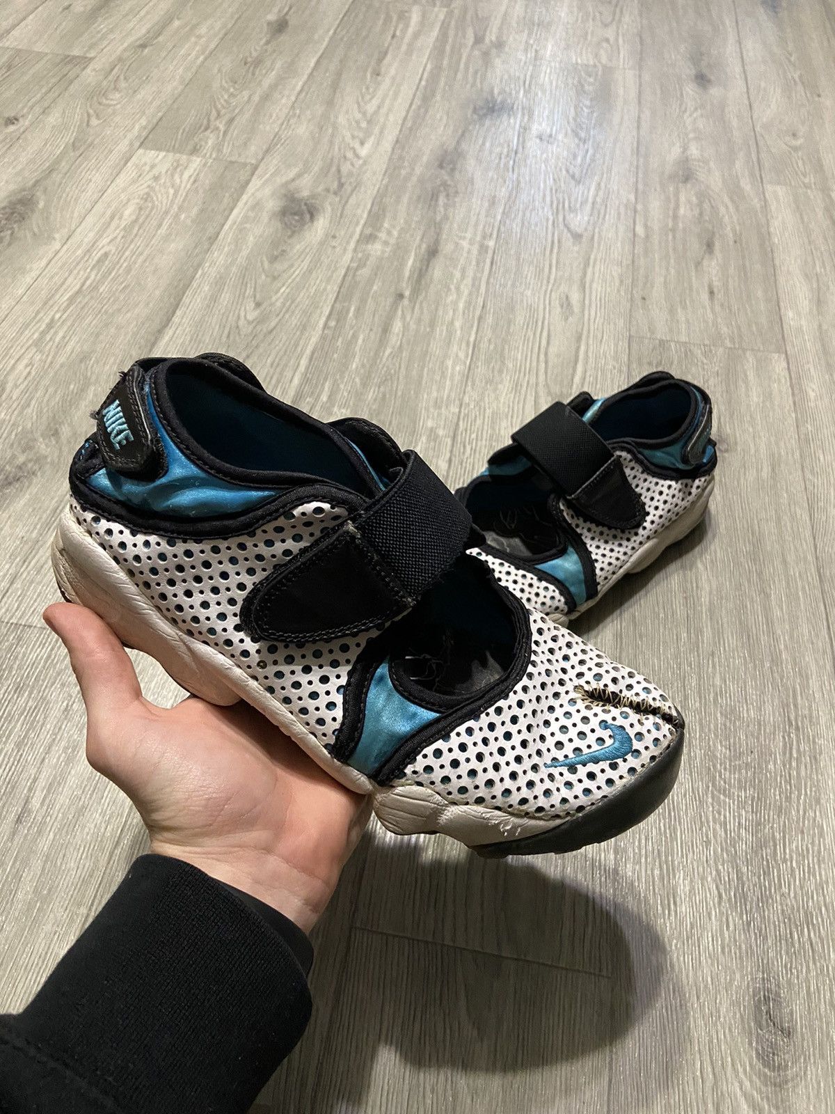 Nike × Streetwear × Vintage Vintage Nike Air Rift Sandals Tabi Shoes ...