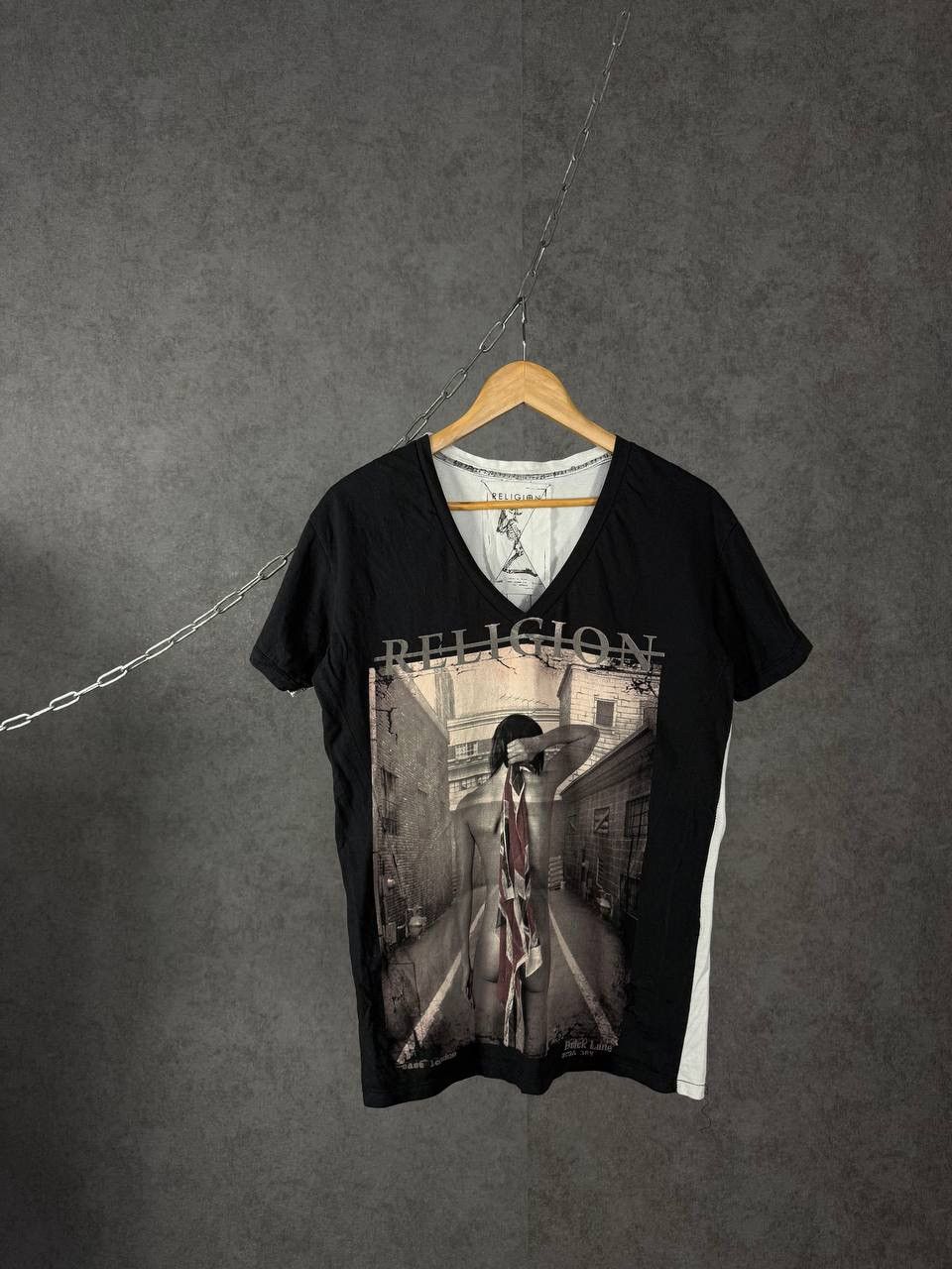Other Religion Avant garde designer crazy v neck tee Size US S / EU 44-46 / 1 - 1 Thumbnail