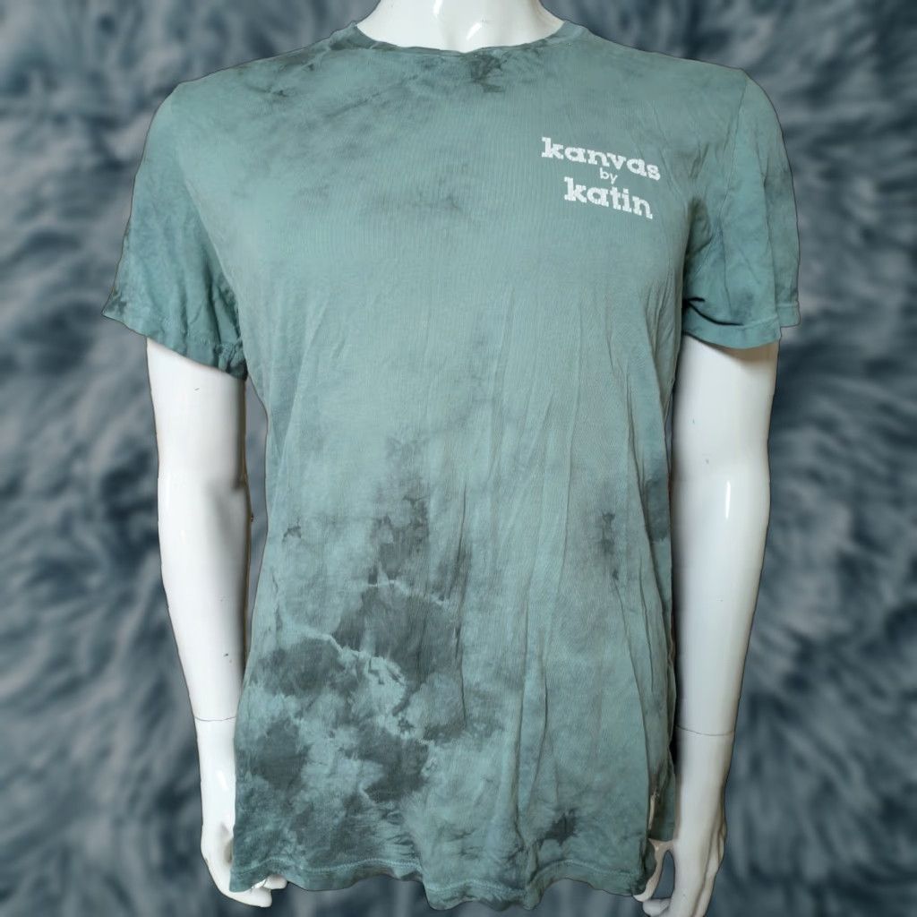 Katin VINTAGE Kanvas By Katin T Shirt Surf Trunks Medium Surfboards Surfer Tie Dye Beach Mens M Green 1960s Beach Nets? Size US M / EU 48-50 / 2 - 1 Thumbnail