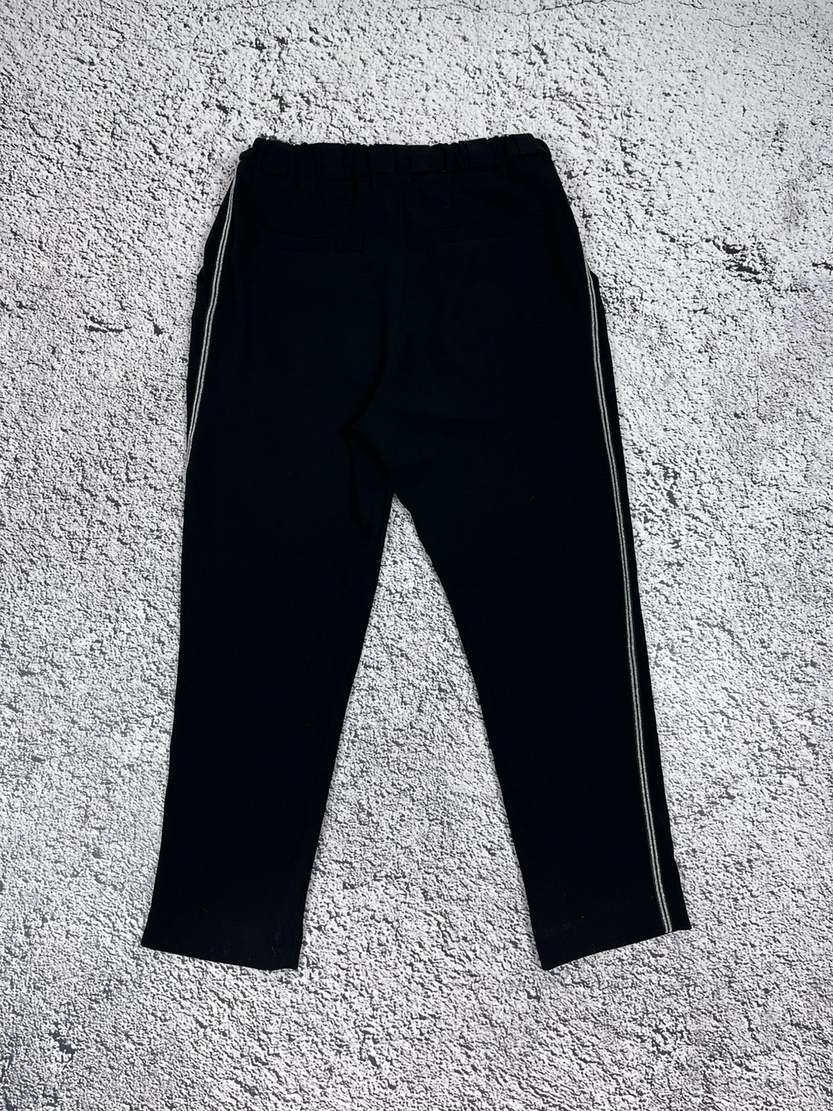 Brunello Cucinelli Brunello Cucinelli Monili Trim Cropped Trousers Black IT 38 Size 26" / US 2 / IT 38 - 8 Thumbnail