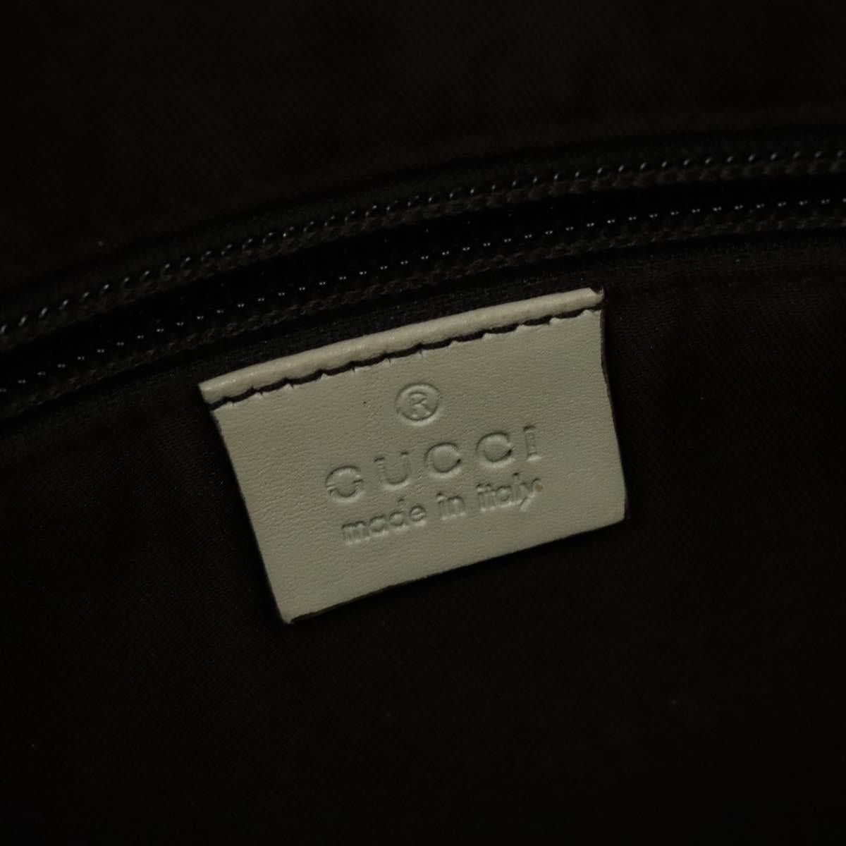 Gucci GUCCI GG Canvas Shoulder Bag Beige Silver Size ONE SIZE - 16 Thumbnail