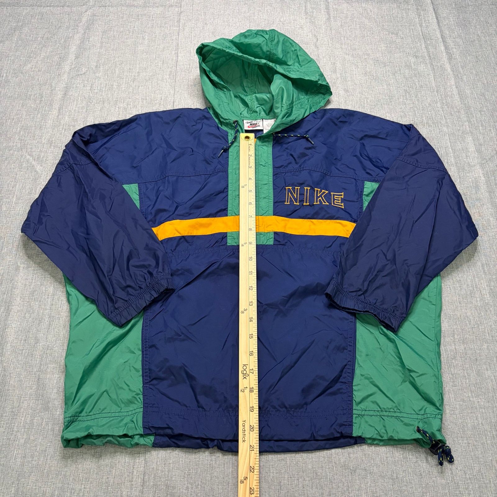 Nike Vintage Nike Windbreaker Jacket Youth M 10/12 Half Zip 90s Size US XS / EU 42 / 0 - 5 Thumbnail
