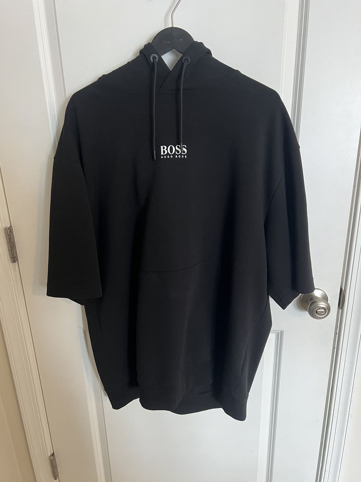 Hugo Boss Hugo Boss X NBA (Brooklyn Nets) Short Sleeve Hoodie Size US XL / EU 56 / 4 - 1 Thumbnail