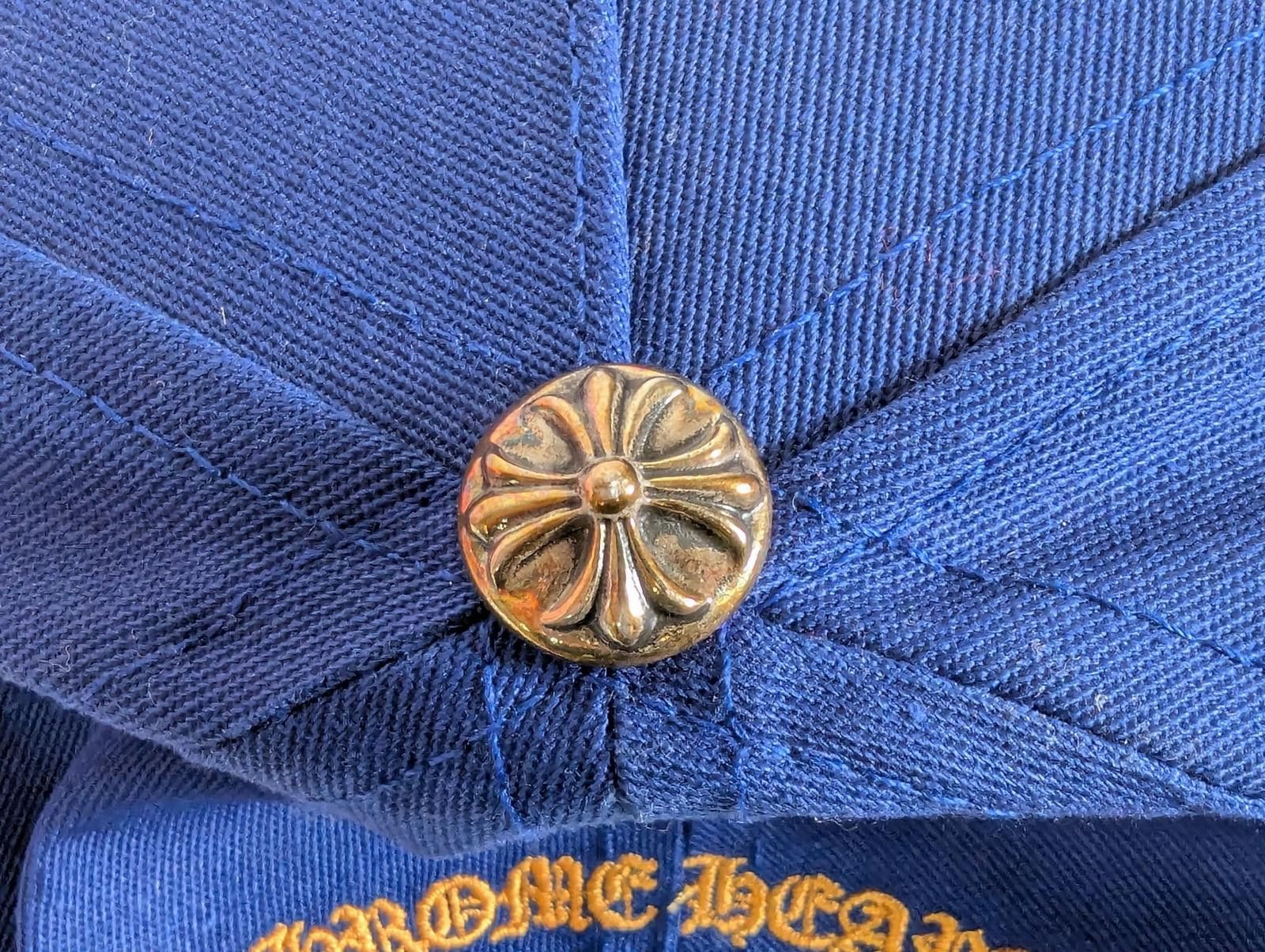 Chrome Hearts Chrome Hearts CH Embroidered Hat in Blue Size ONE SIZE - 10 Thumbnail
