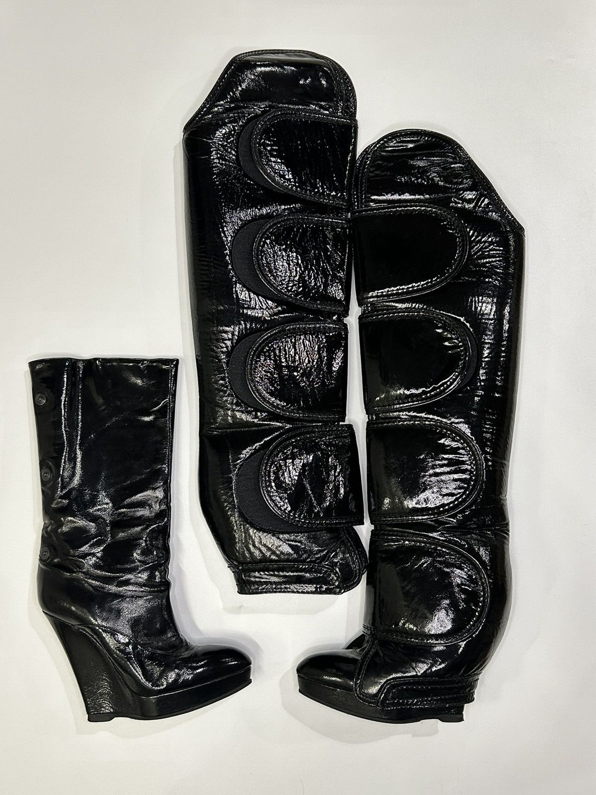 Viktor & Rolf Viktor & Rolf RARE FW08 Transformer Boots (1443) Size US 6.5 / IT 36.5 - 1 Thumbnail
