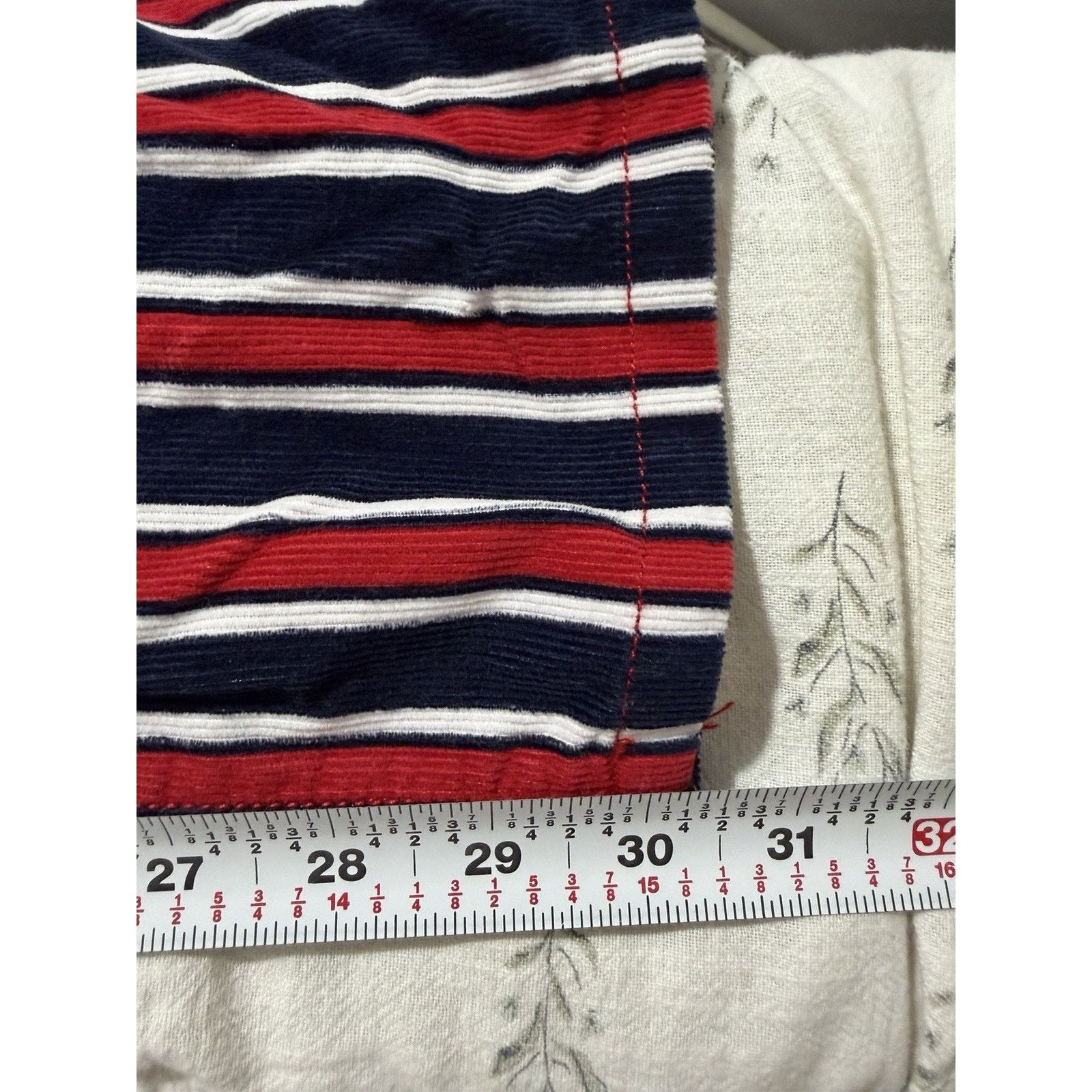 Tommy Hilfiger Vtg/Y2K Tommy Hilfiger Striped Corduroy Women’s Pants Sz 3 Size 29" - 9 Thumbnail
