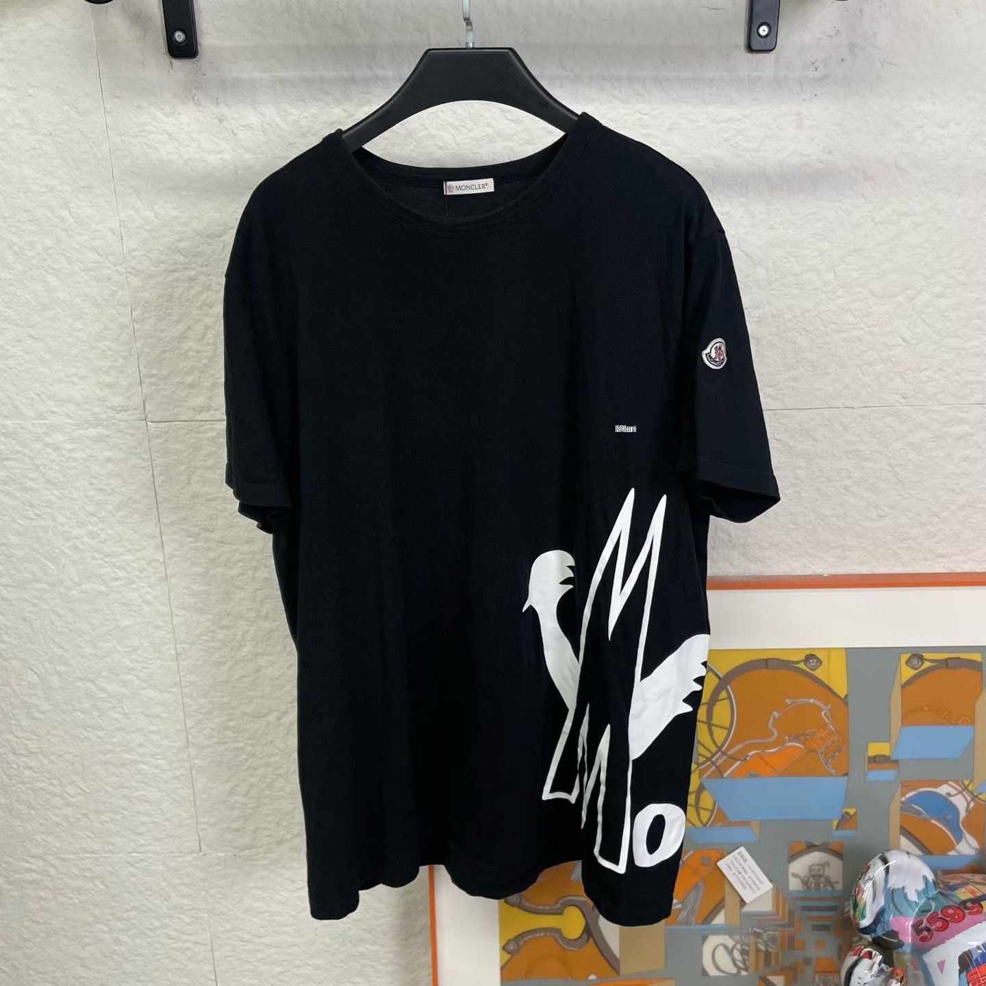 Moncler Moncler Hem Letter Short-Sleeve Size US XXL / EU 58 / 5 - 1 Thumbnail