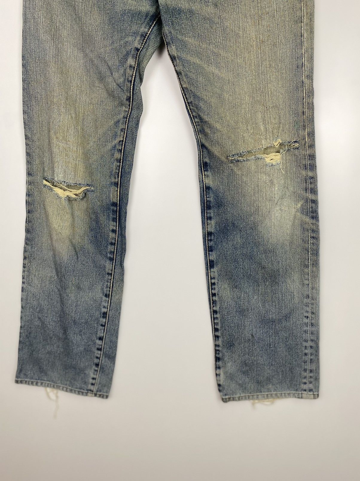 Vintage × Wrangler Vintage Wrangler Denim Distressed Size US 28 / EU 44 - 3 Thumbnail