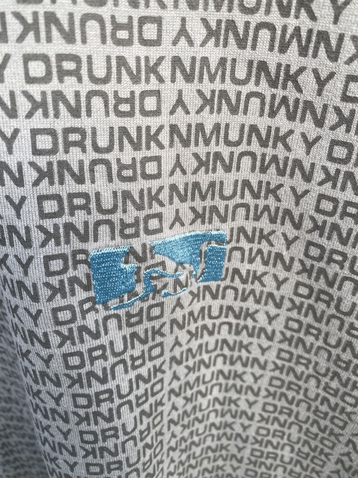 DrunknMunky Vintage DrunknMunky spellout monogram streewear tshirts Size US M / EU 48-50 / 2 - 5 Thumbnail