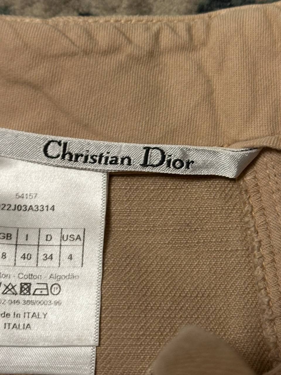 Dior Dior Pink Cotton Skirt Size 27" / US 4 / IT 40 - 4 Thumbnail