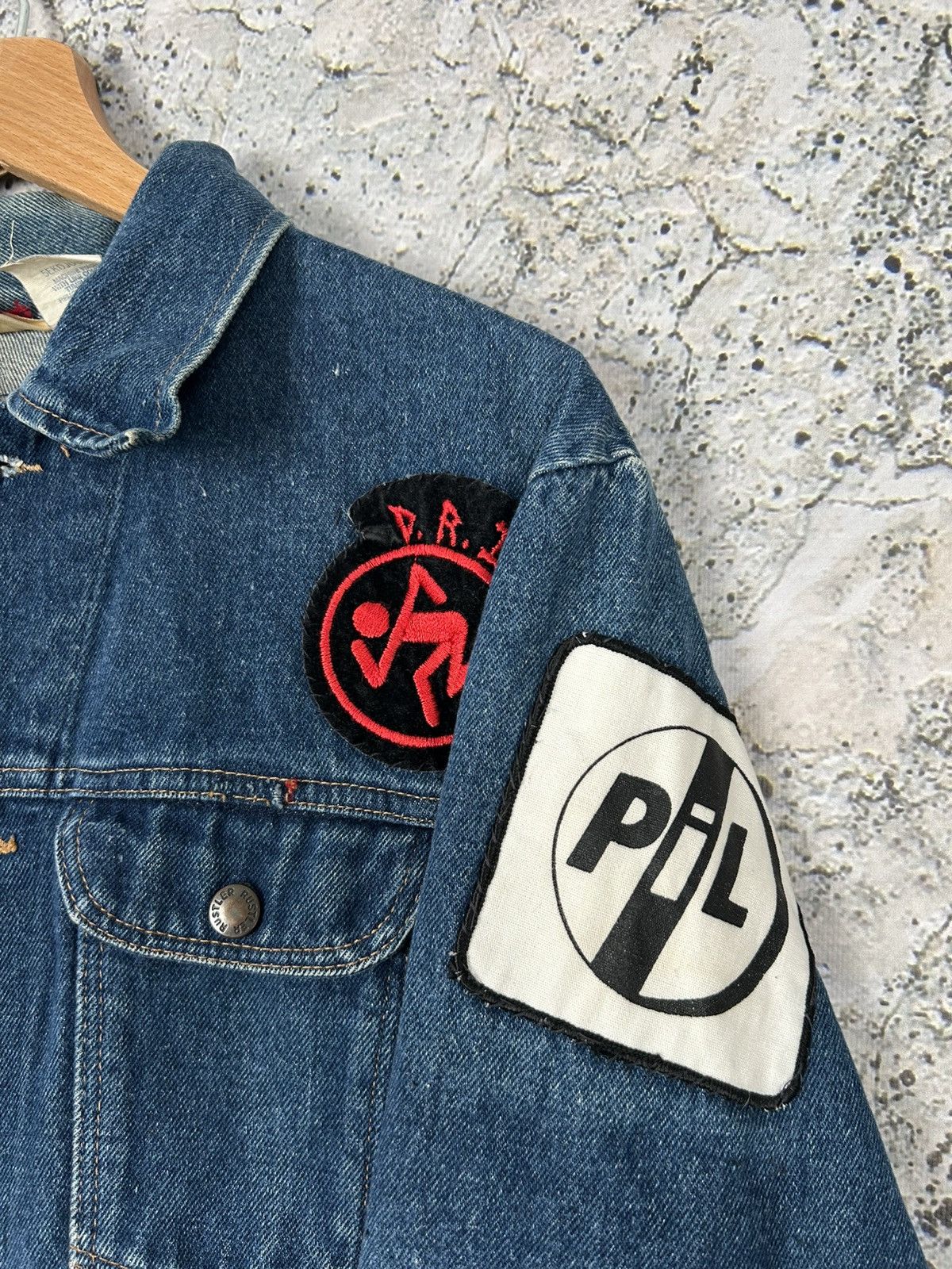 Band Tees Vintage 90s Punk Rock Denim Jacket Jeans Avantgarde Metal Size US M / EU 48-50 / 2 - 4 Thumbnail