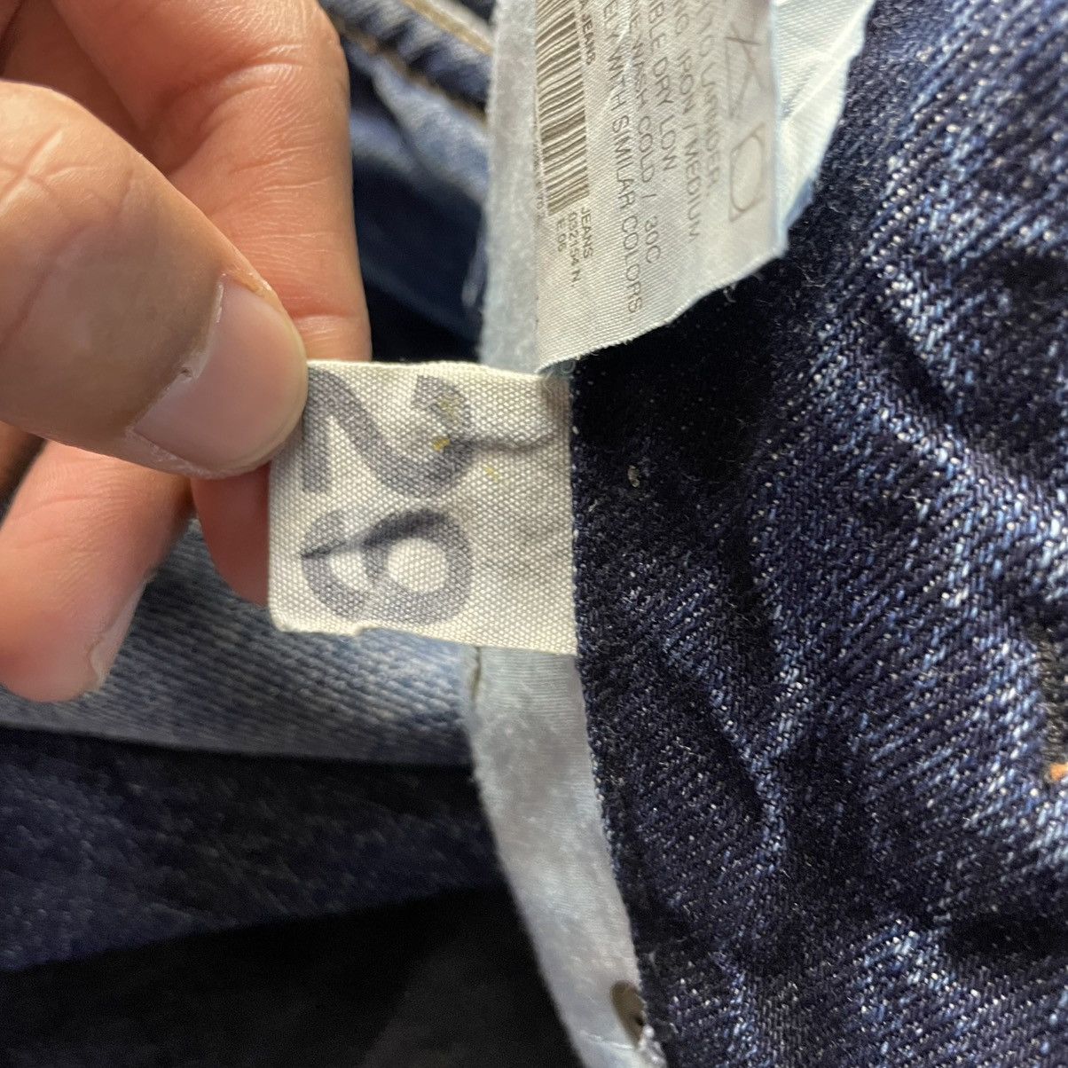 If Six Was Nine × Japanese Brand × Le Grande Bleu (L.G.B.) 🇯🇵 LOLITA WASHED EXOTIC BUCKLE VINTAGE DENIM PANTS Size US 30 / EU 46 - 19 Thumbnail