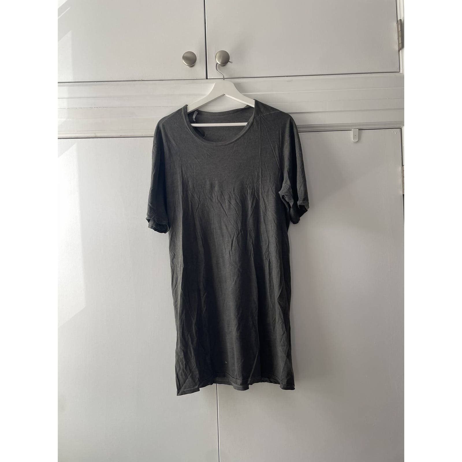 image of 11 By Boris Bidjan Saberi Dark Grey T Shirt, Men's (Size XL)