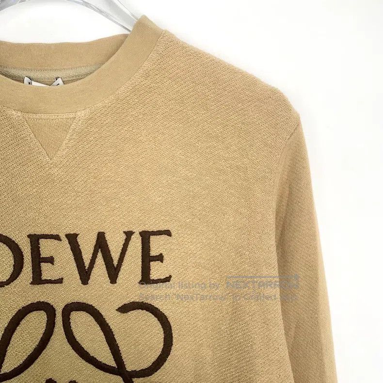 Loewe Loewe Logo Embroidered Crew Neck Long Sleeve Sweatshirt Br Size XS / US 0-2 / IT 36-38 - 3 Thumbnail