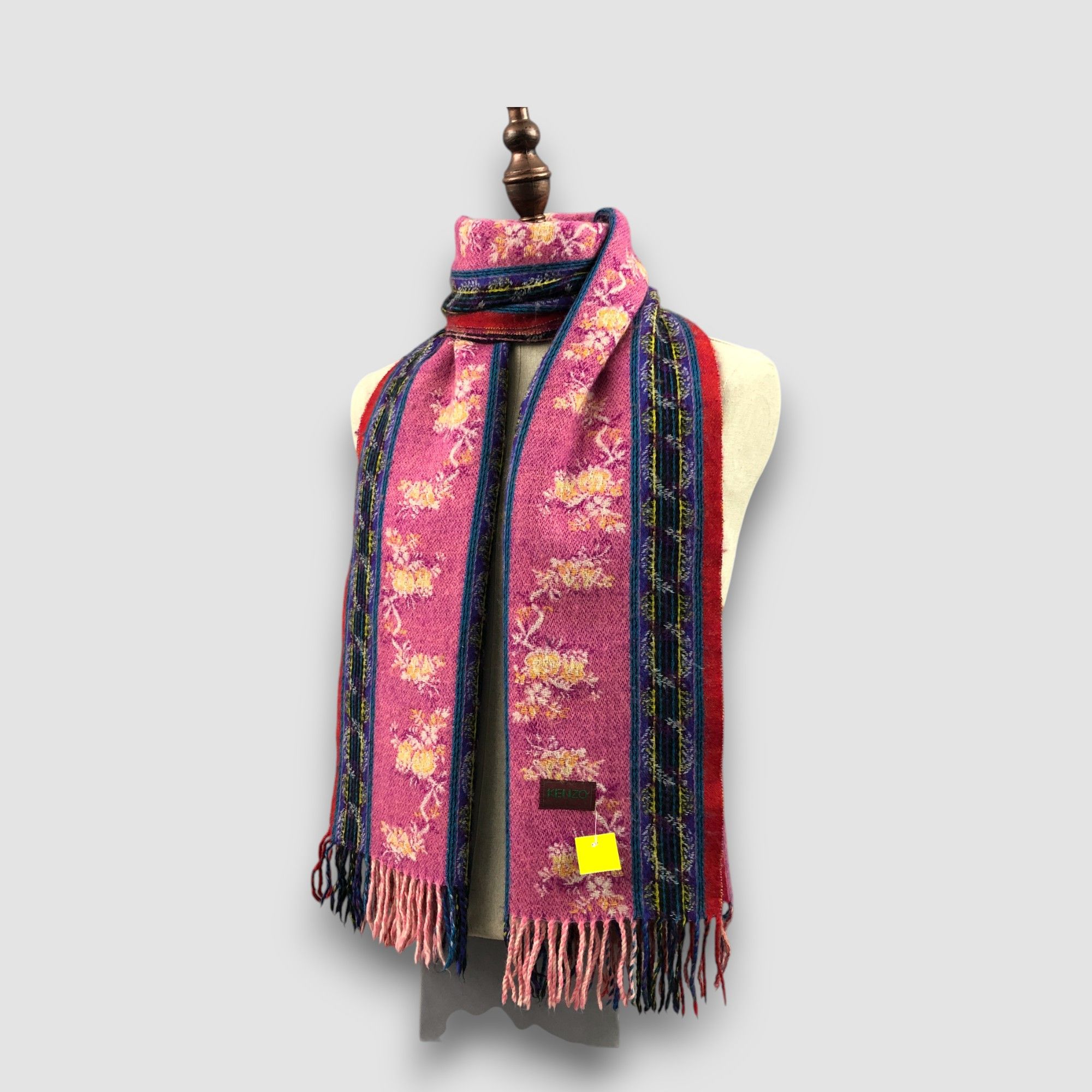 Kenzo Vintage Kenzo Scarf Long Shawl Stoles Wool Scarves. Size ONE SIZE - 2 Thumbnail