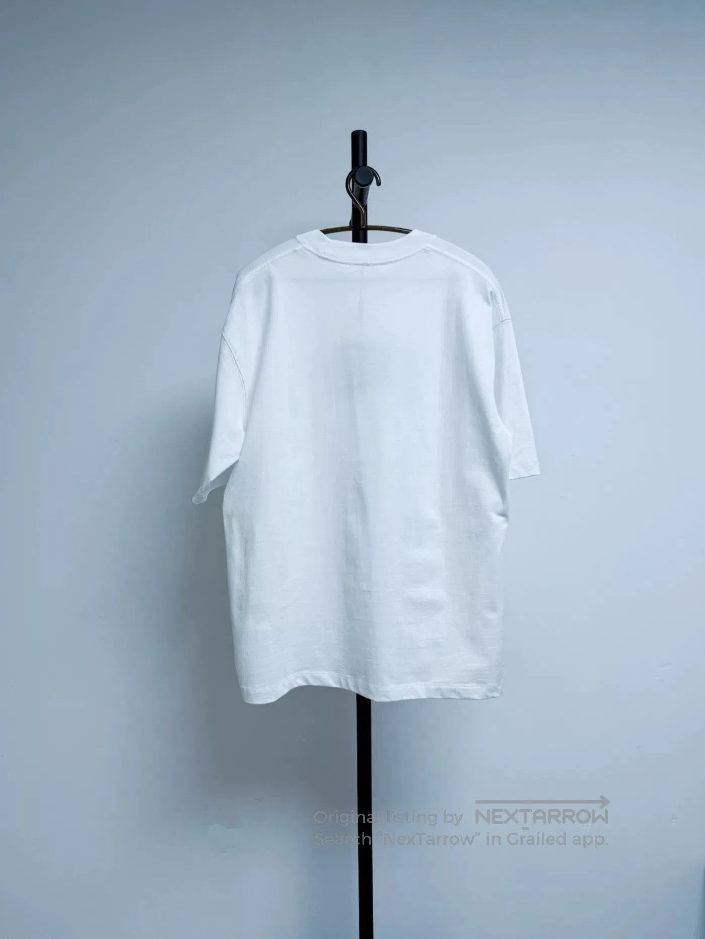 Prada PRADA Men's White Short-Sleeve T-shirt. Size US M / EU 48-50 / 2 - 2 Thumbnail