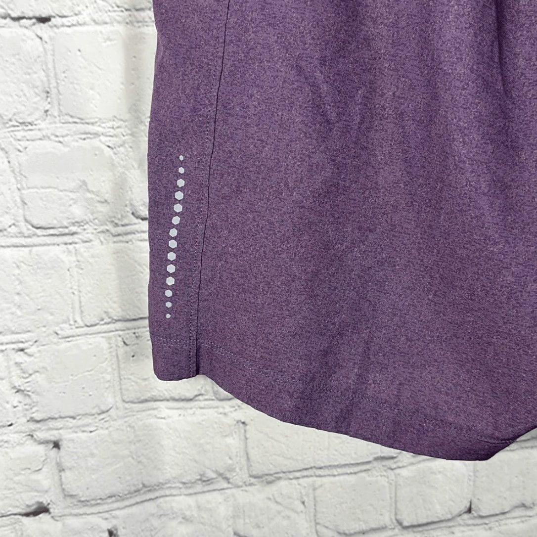 Vintage Peloton Solfire Purple Gym Shorts M Regular Men Athletic Drawstring Pockets Purple Purple Size US 31 - 3 Thumbnail
