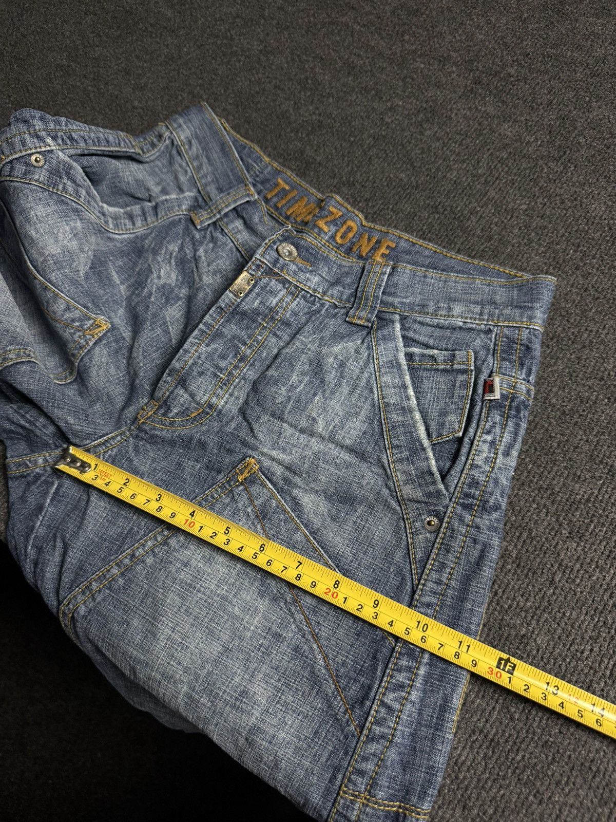 Japanese Brand Y2K 00s Japanese Number Nine Punk Rock Retro Avant Garde Size US 30 / EU 46 - 23 Thumbnail