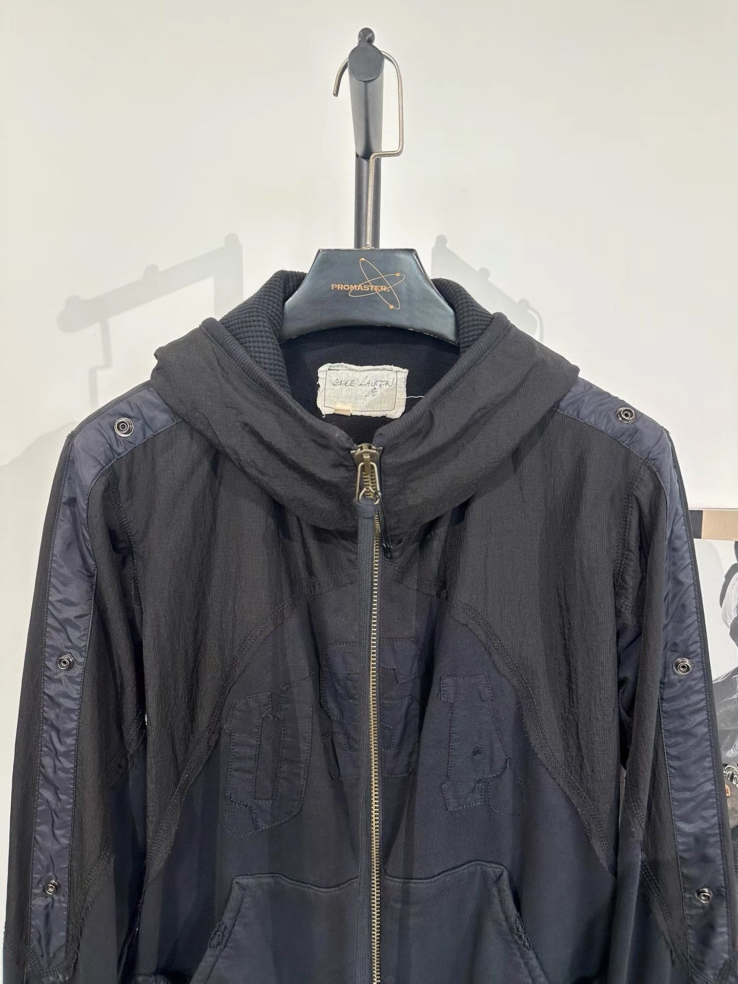 Greg Lauren Greg Lauren Spliced Hooded Sweatshirt Coat K35 Size US M / EU 48-50 / 2 - 3 Thumbnail