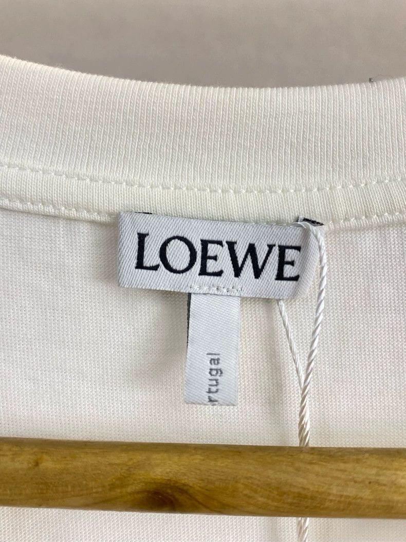 Loewe LOEWE Embroidered hemp rope logo short sleeve Size M / US 6-8 / IT 42-44 - 5 Thumbnail
