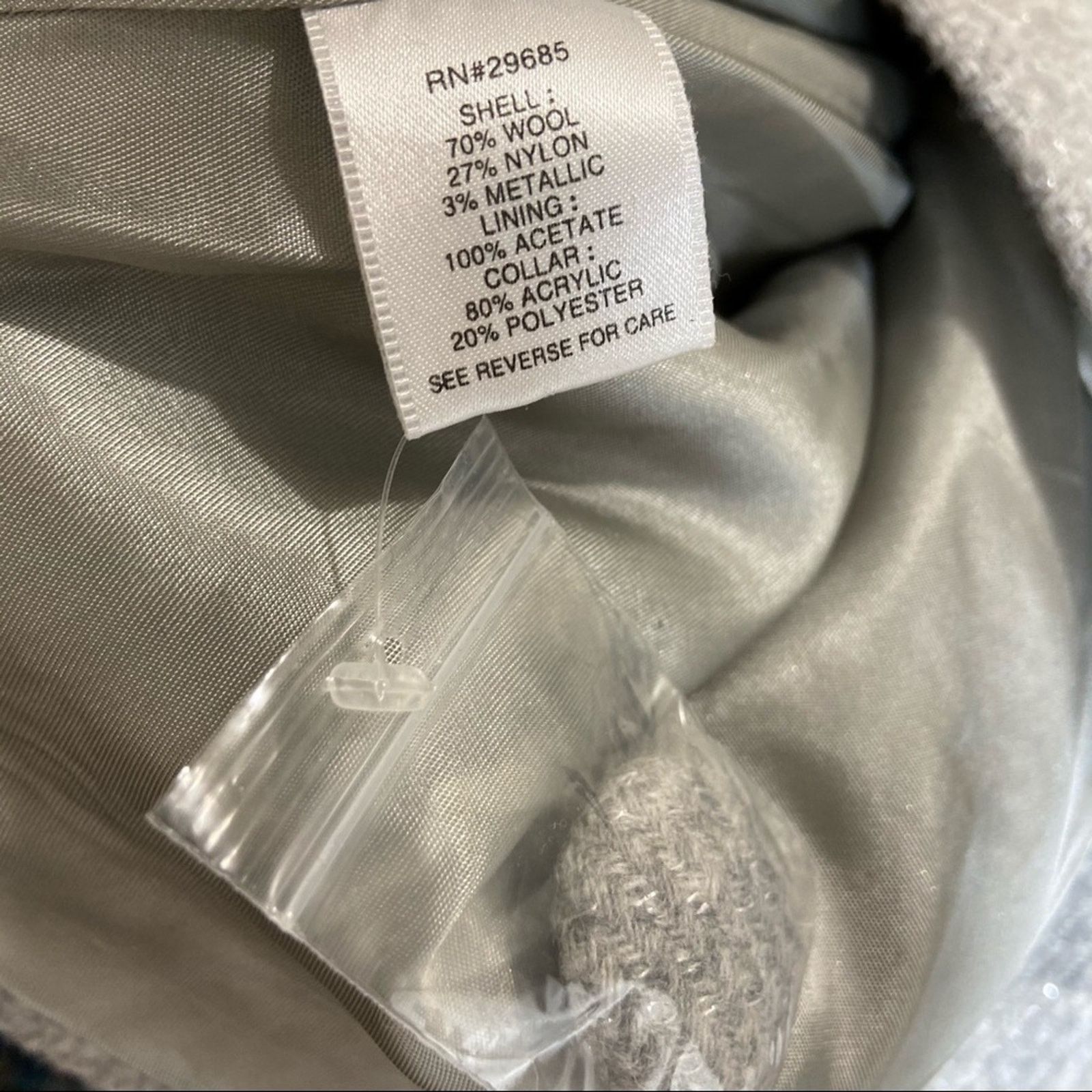 Pendleton Pendleton women button down metallic wool blazer 14 Size XL / US 12-14 / IT 48-50 - 4 Thumbnail