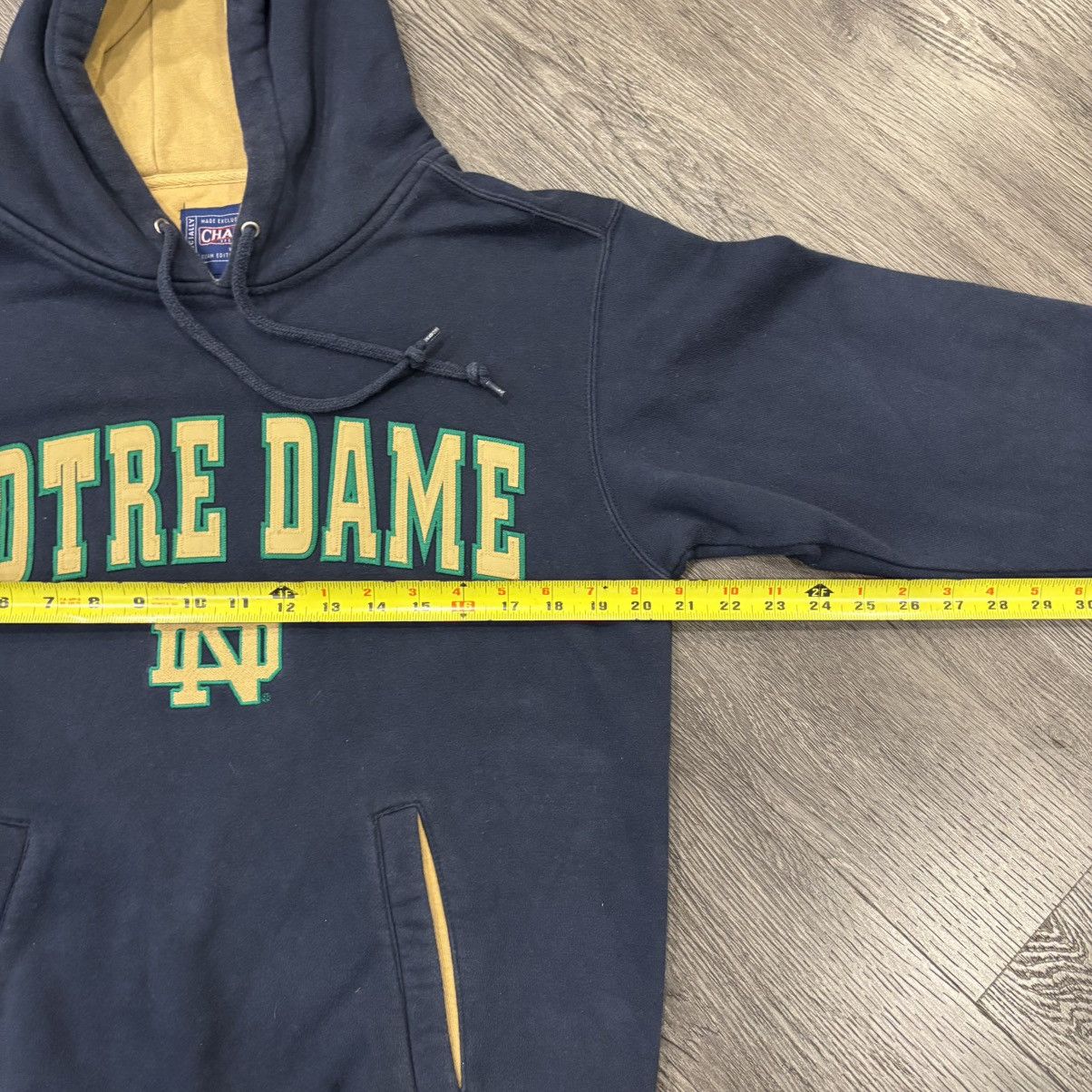 Champs Sport Vintage Notre Dame Champs Hoodie, Men’s XS, Navy and Gold Size US XS / EU 42 / 0 - 7 Thumbnail
