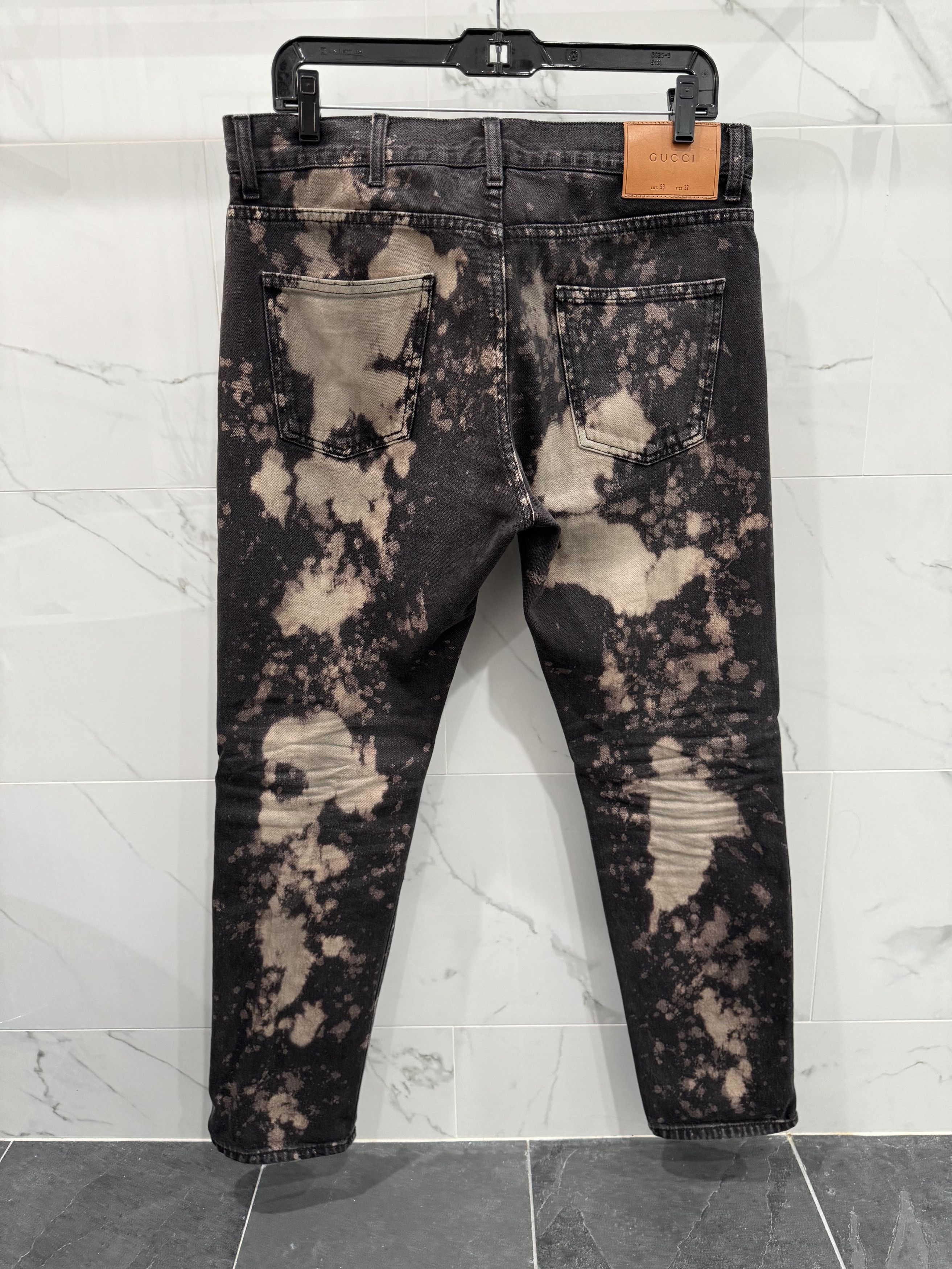 Gucci Bleached Tapered Denim Size US 32 / EU 48 - 3 Thumbnail