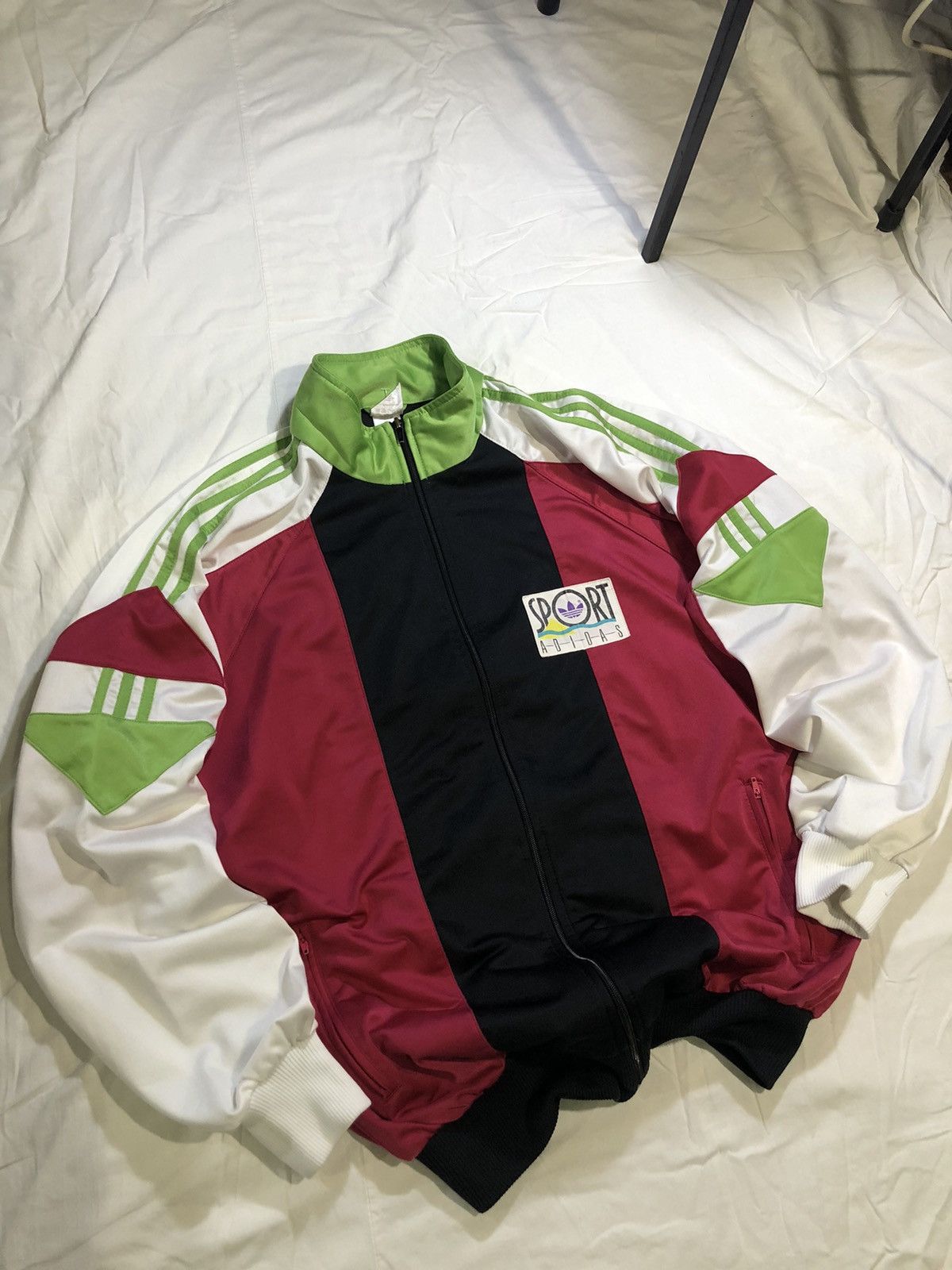 Adidas ADIDAS ZIP x VINTAGE Size US L / EU 52-54 / 3 - 6 Thumbnail