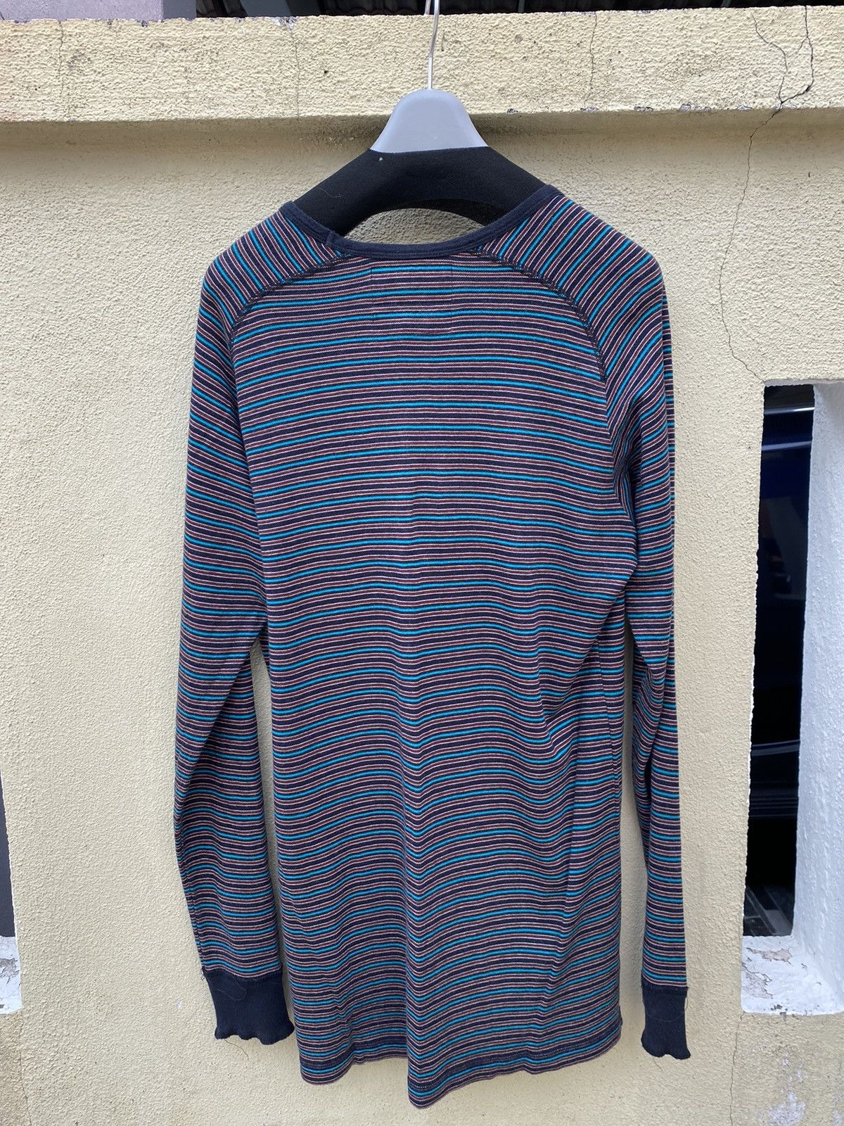 Japanese Brand striped longsleeve Size US L / EU 52-54 / 3 - 4 Thumbnail
